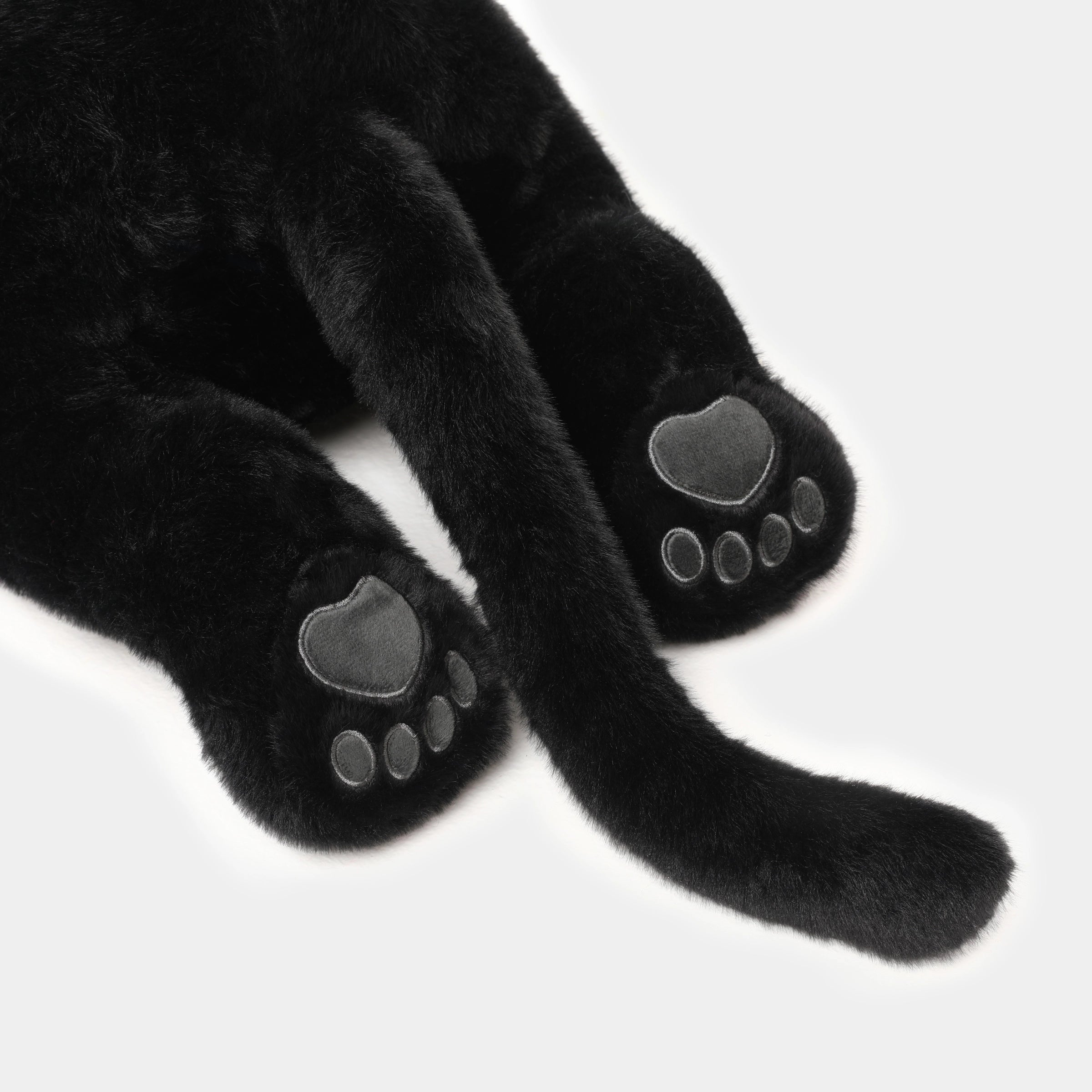 Black Panther Fluffy Body Pillow