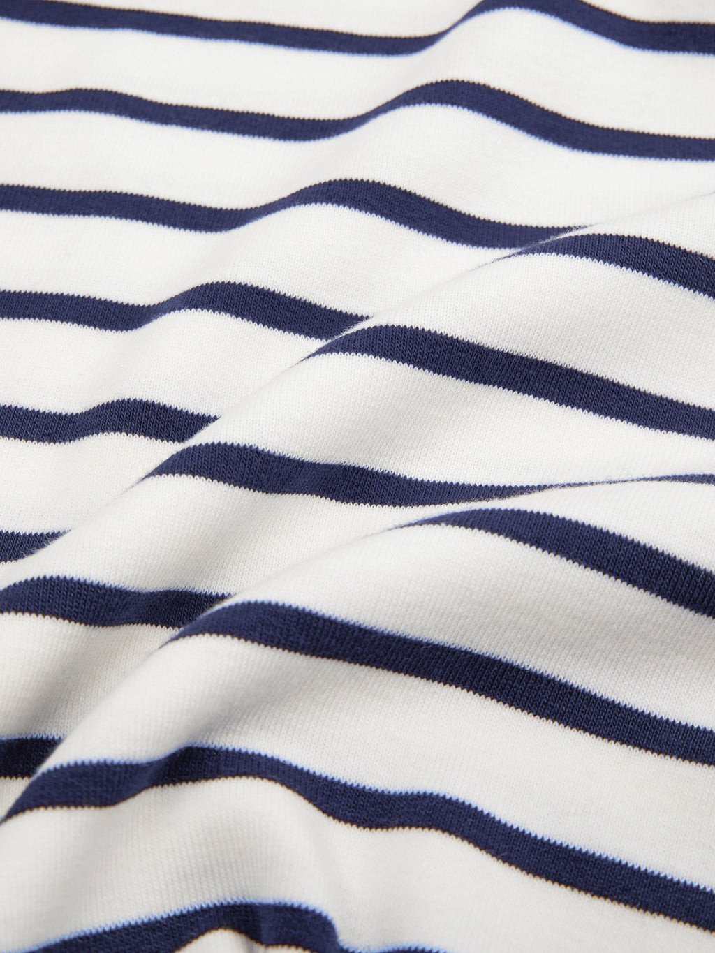 "Hello Kitty" Stretch Cotton Jersey Breton Stripe Loungewear Set Short Sleeve