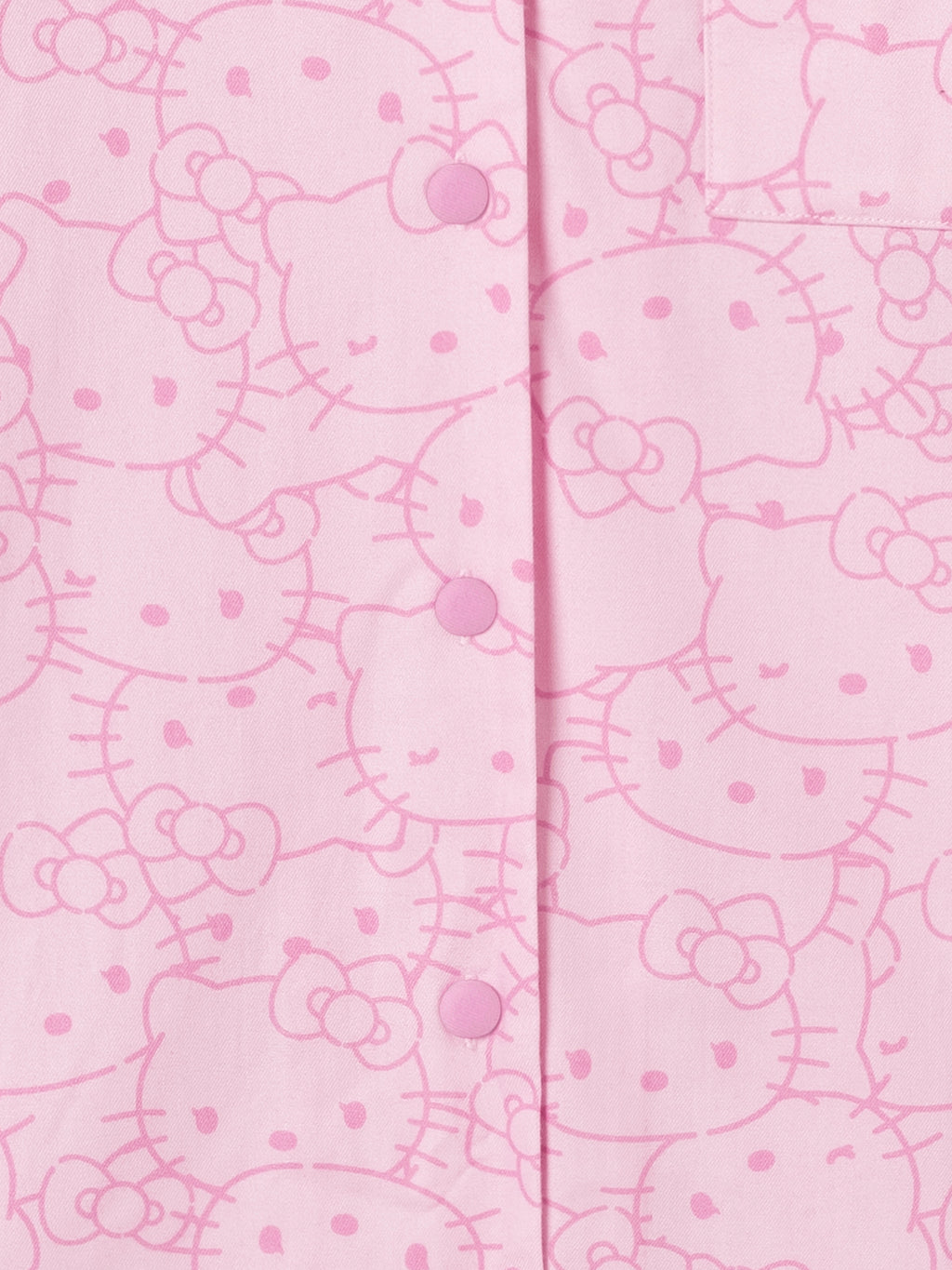 "Hello Kitty" Cotton Flannel Loungewear Set – Hello Kitty Pattern