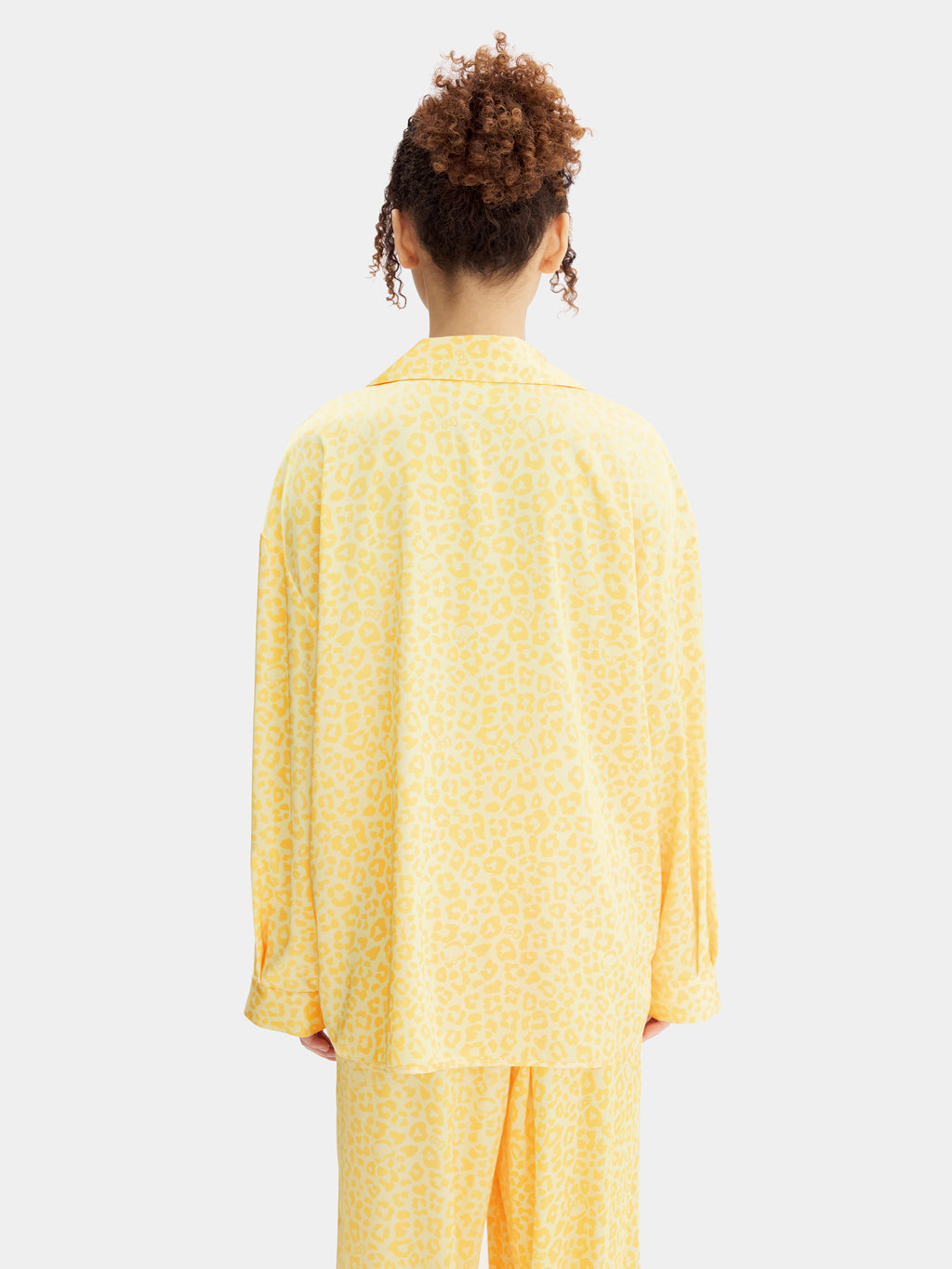 "Hello Kitty" Satin Loungewear Set Long Sleeve – Sunbeam Leopard