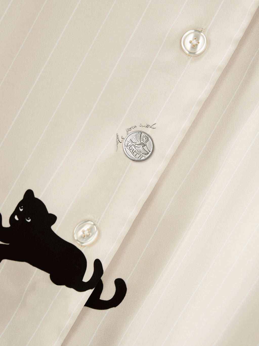 “Urban Jungle” Satin Short Sleeve Loungewear Set Camel