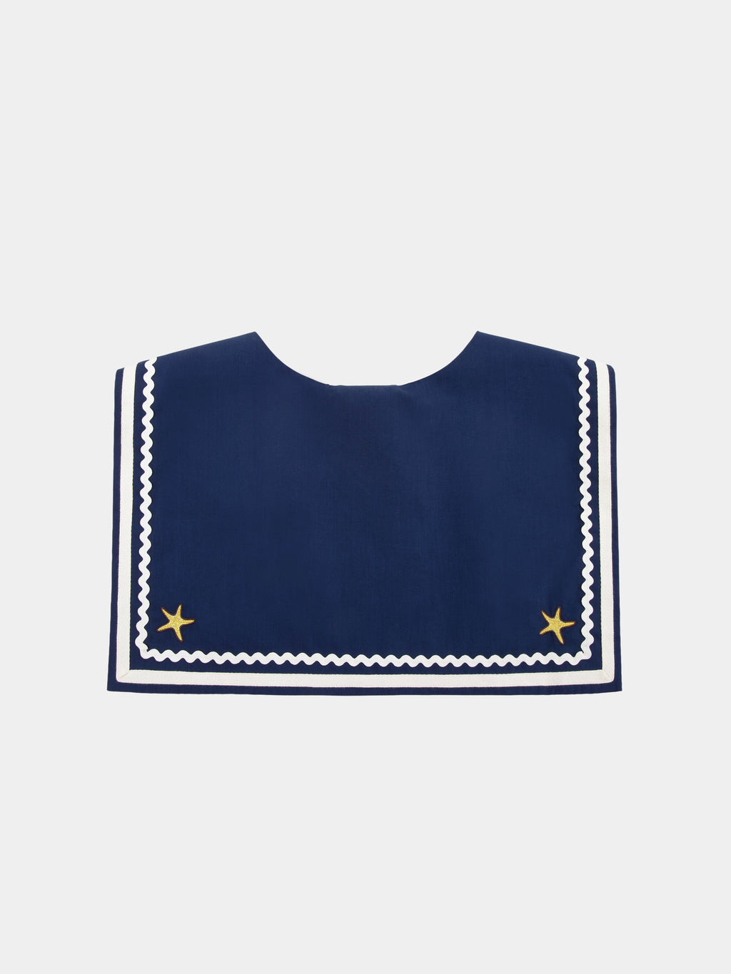 "Hello Kitty" Cotton Sailor Collar Long Sleeve Nightgown