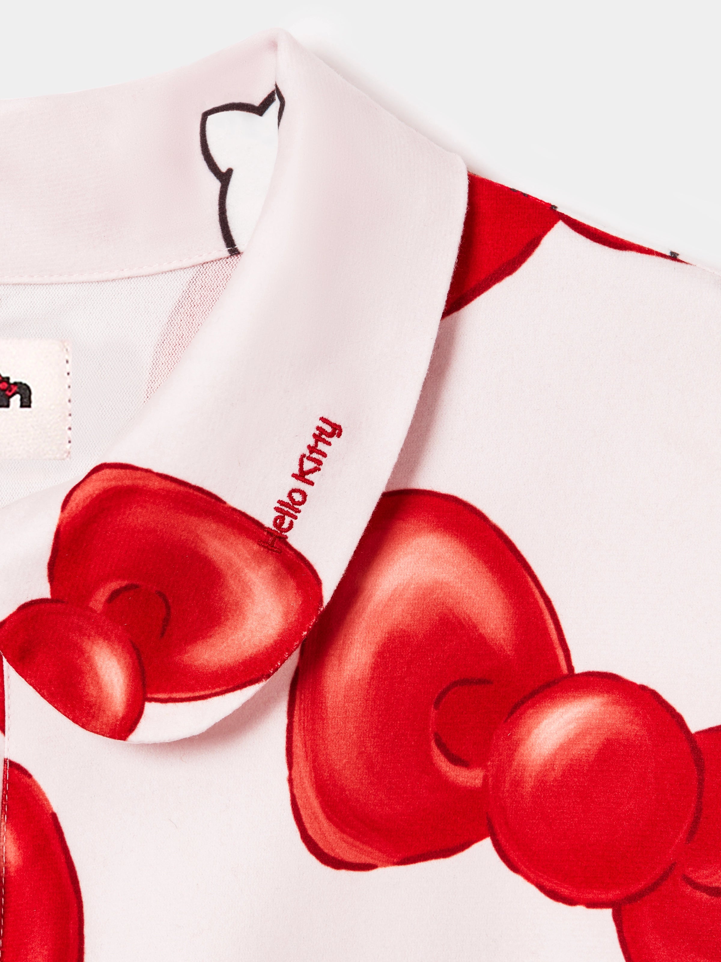 "Hello Kitty" Polar Fleece Nightgown Bow Tie