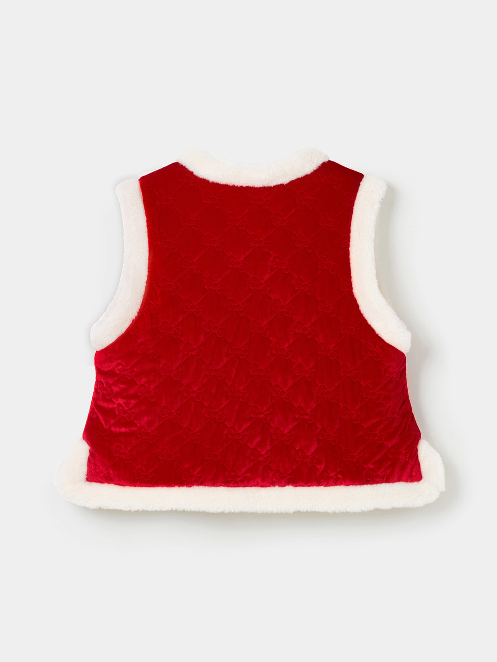 "Hello Kitty" Reversible Velvet Quilted Home Vest