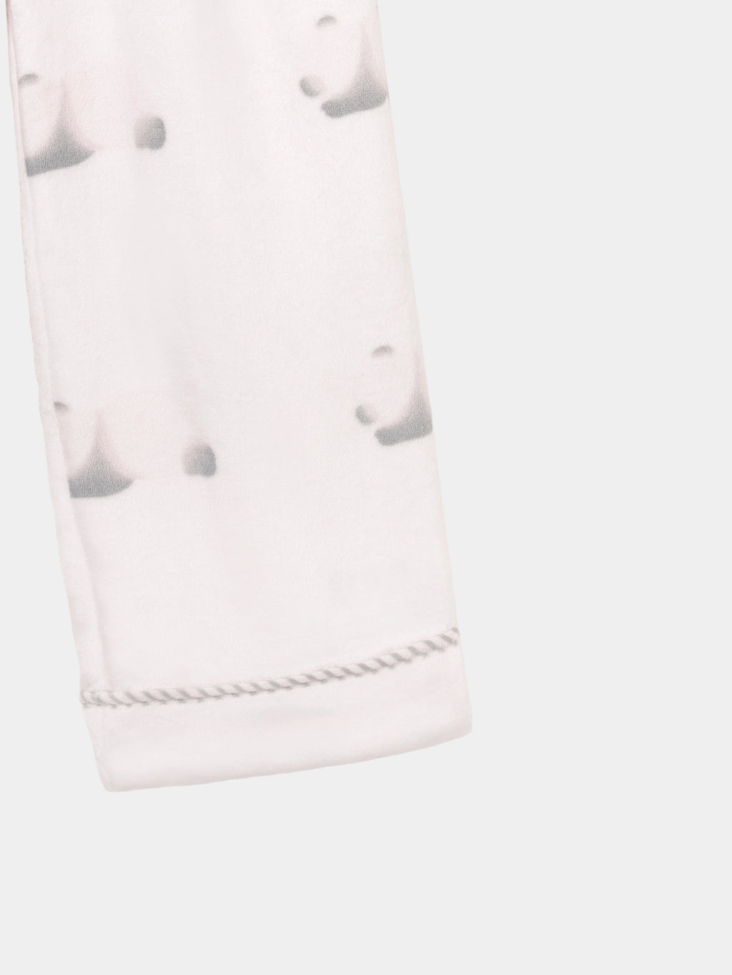 "Panda PomPom" Flannel Loungewear Set – Pink