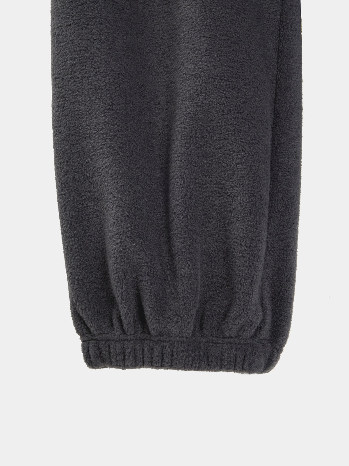 "panda pompom" Polar Fleece Pullover Loungewear Set Long Sleeve – Ink Black