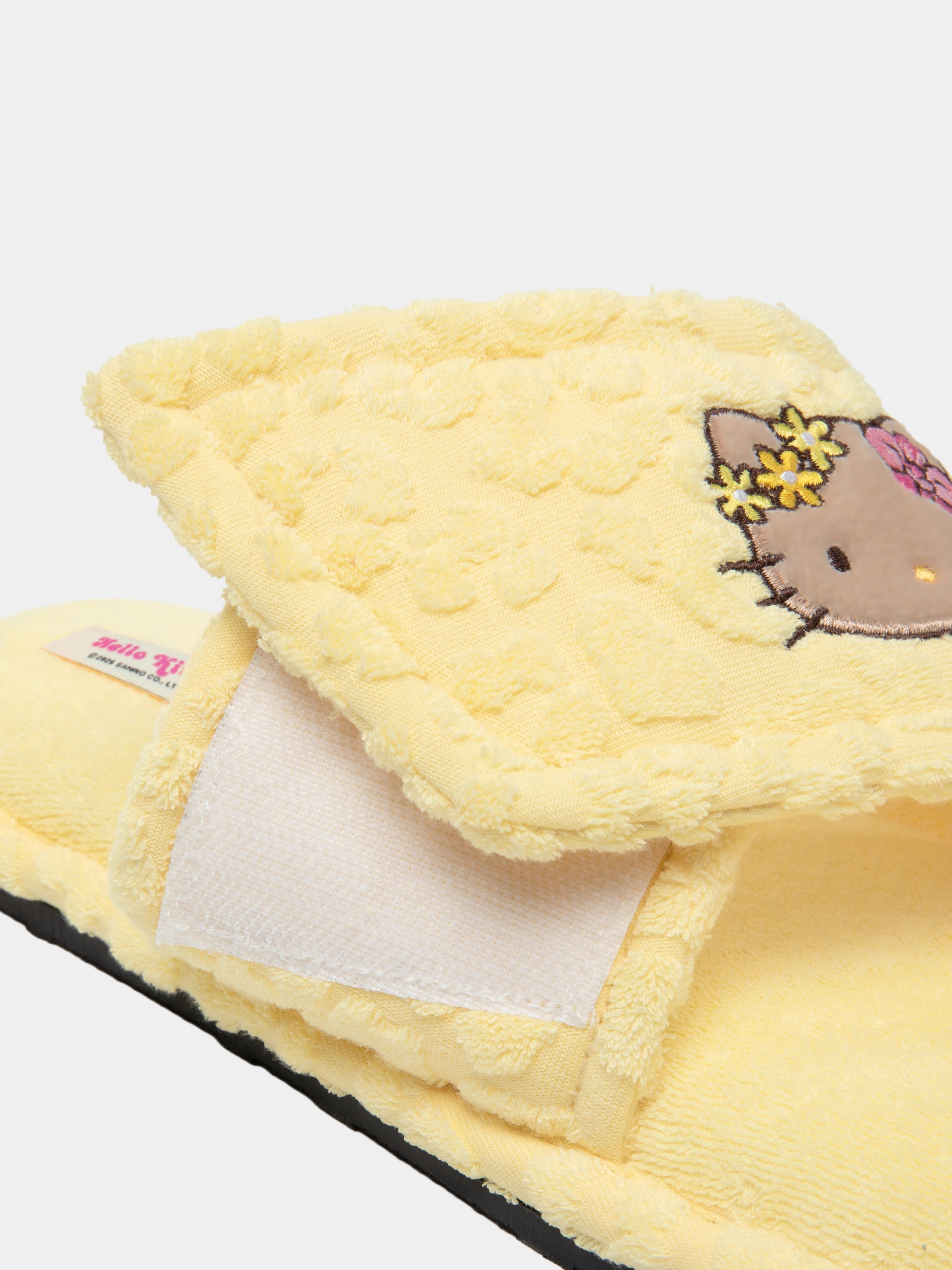 "Hello Kitty" Adjustable Terry Toe-Ring Slippers – Sunbeam Leopard