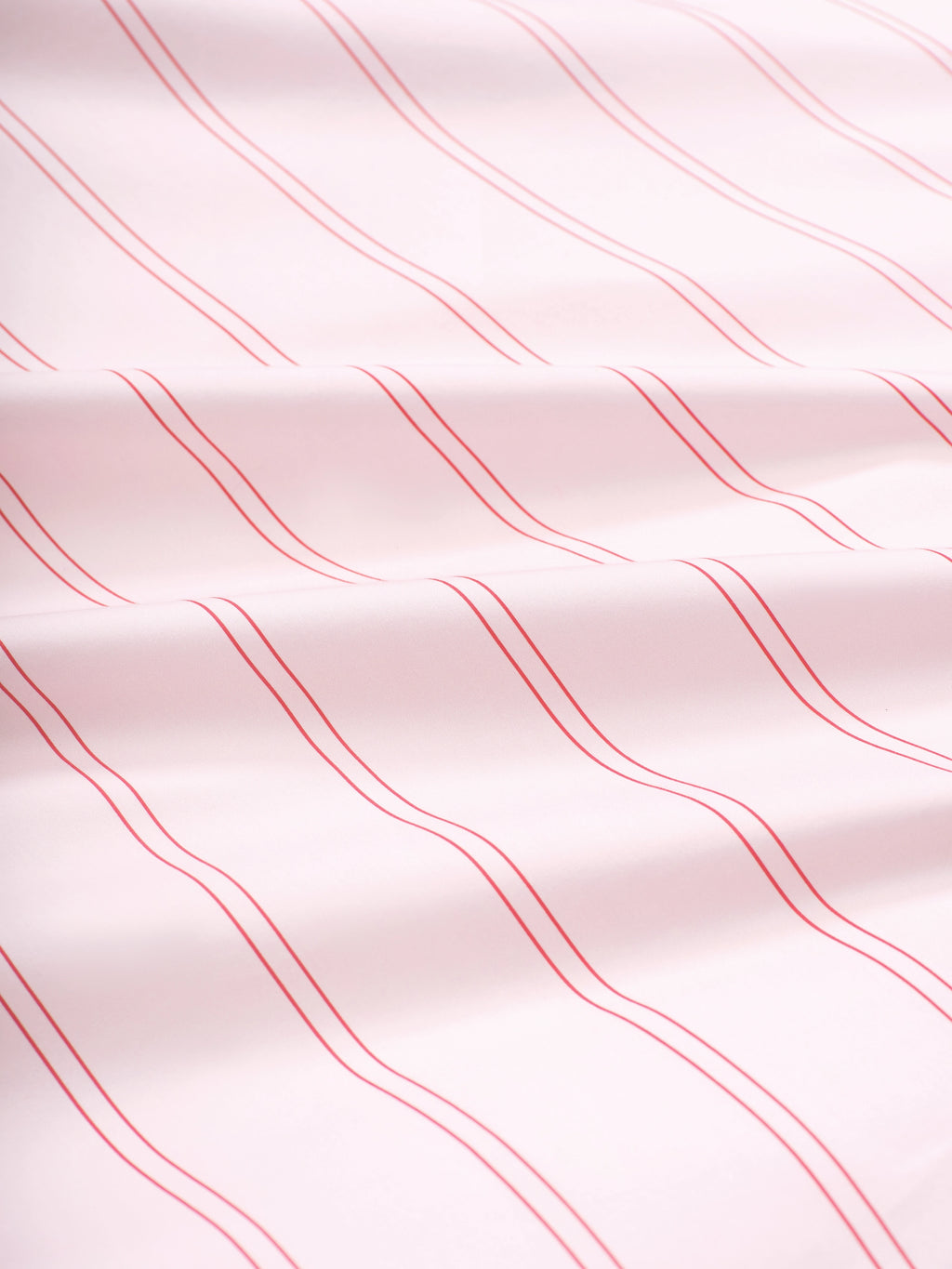 "Hello Kitty" Cotton Jacquard Bedding Set – Pink Stripes