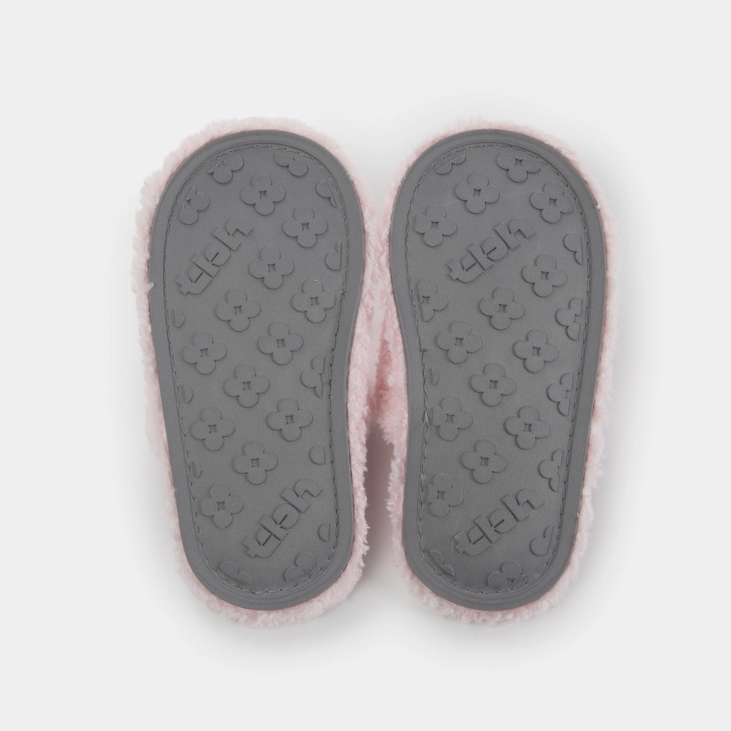 "Hello Kitty" Fluffy Slippers – Sakura Pink