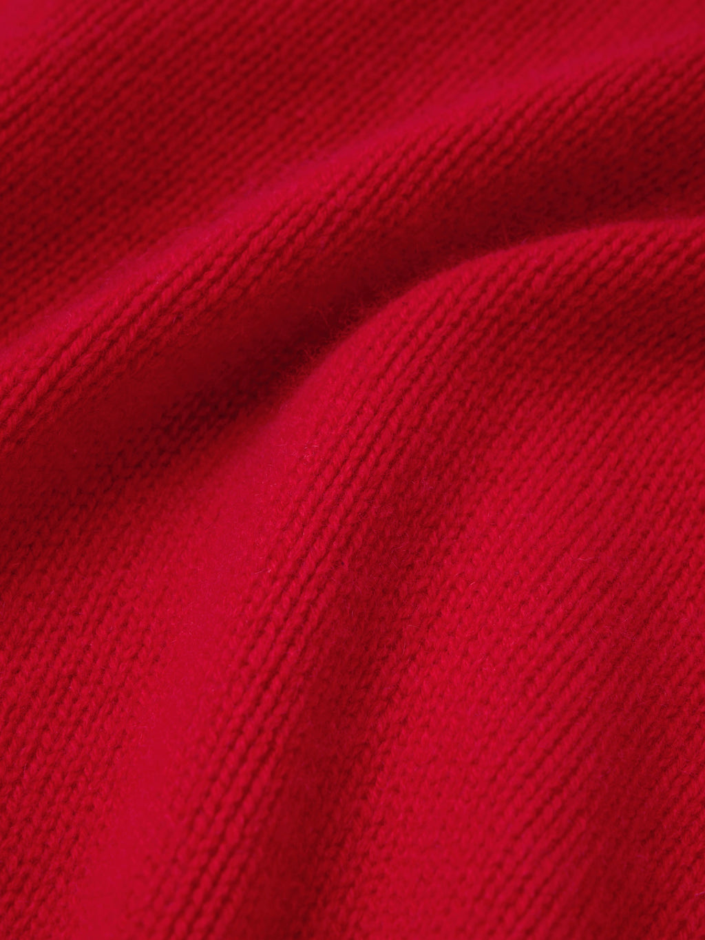 "Hello Kitty" Wool Cashmere Blend Cardigan – Red