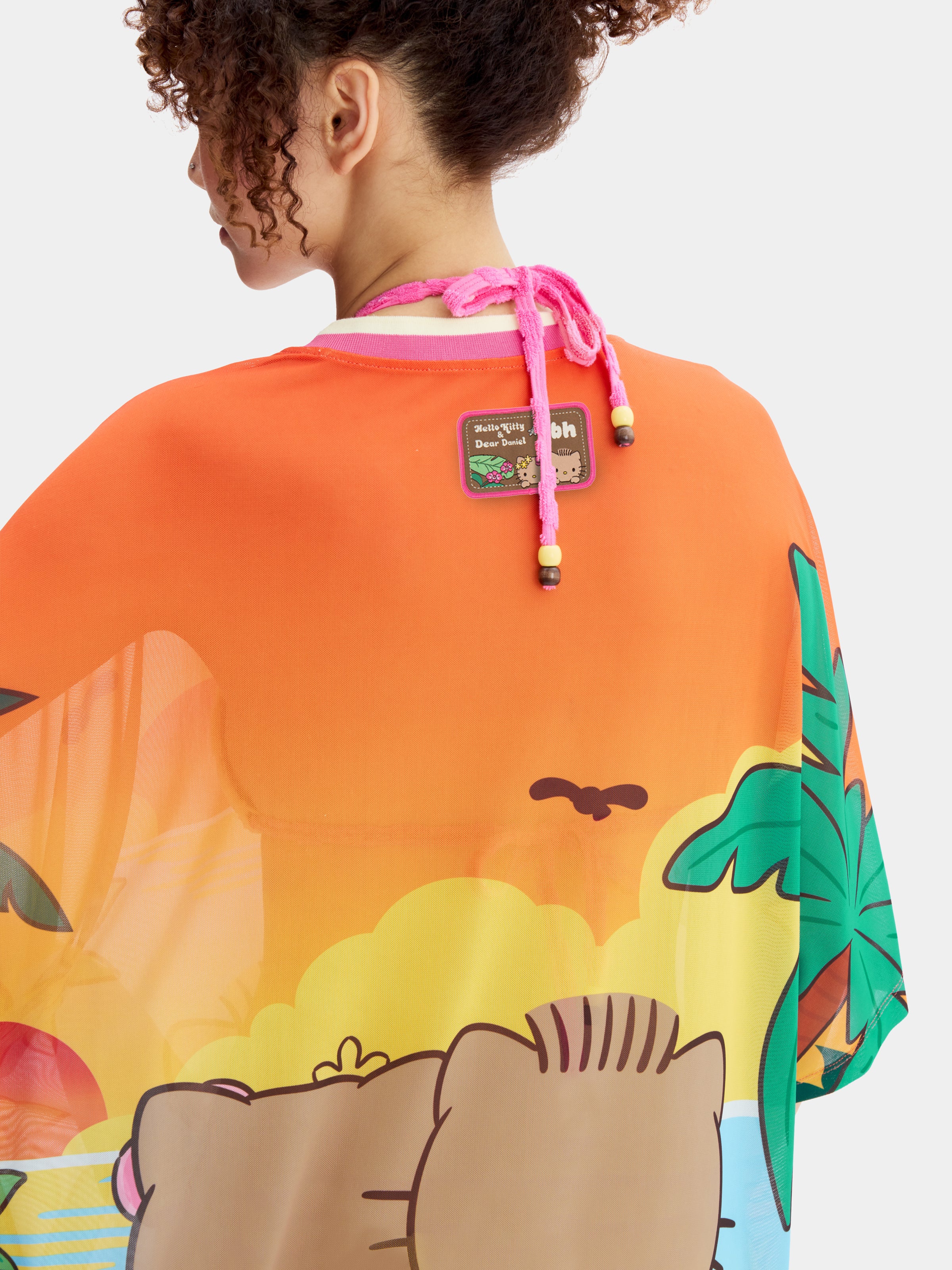 "Hello Kitty & Dear Daniel" Mesh T-Shirt – Watching Sunsets Together