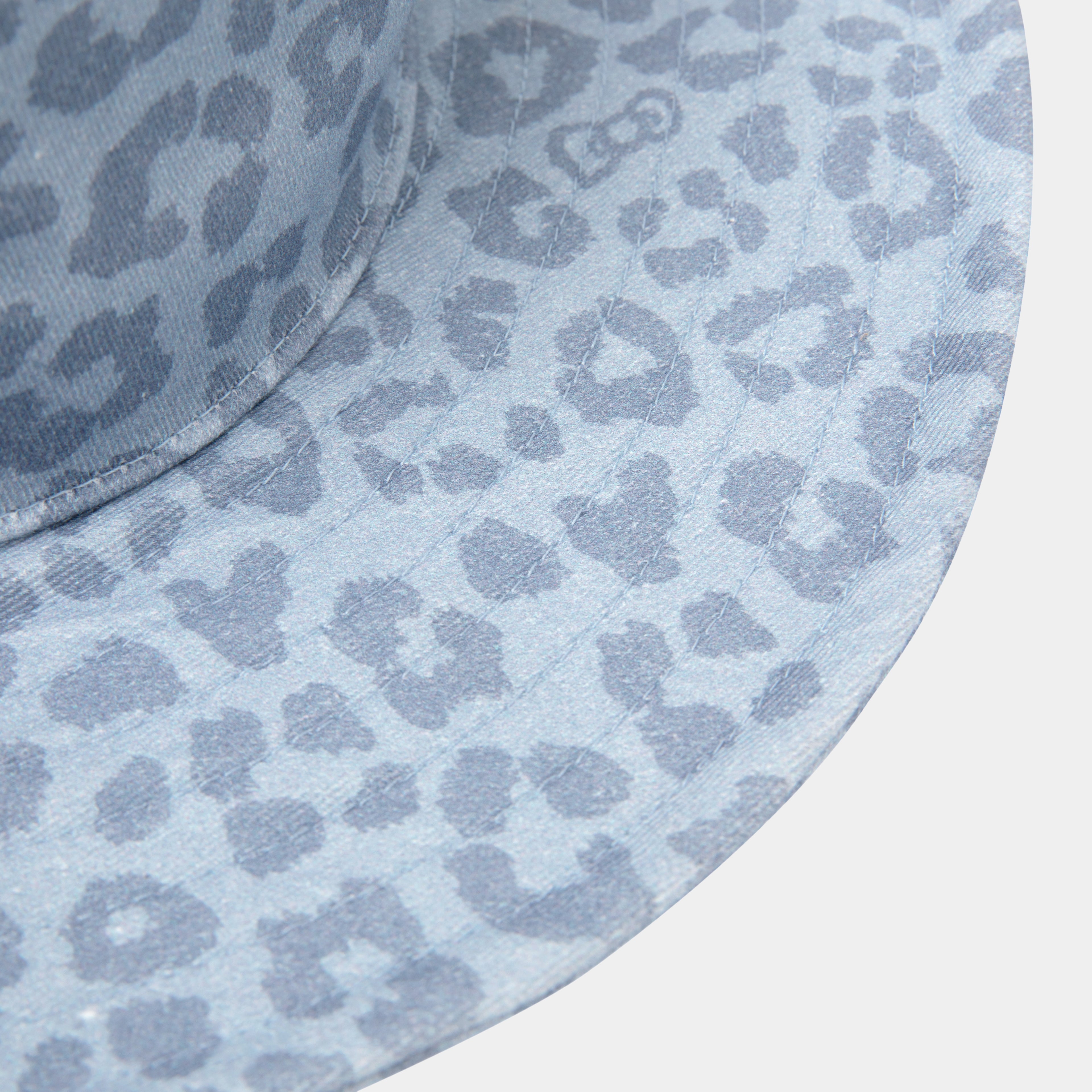 "Hello Kitty" Cowboy Cap – Denim Leopard