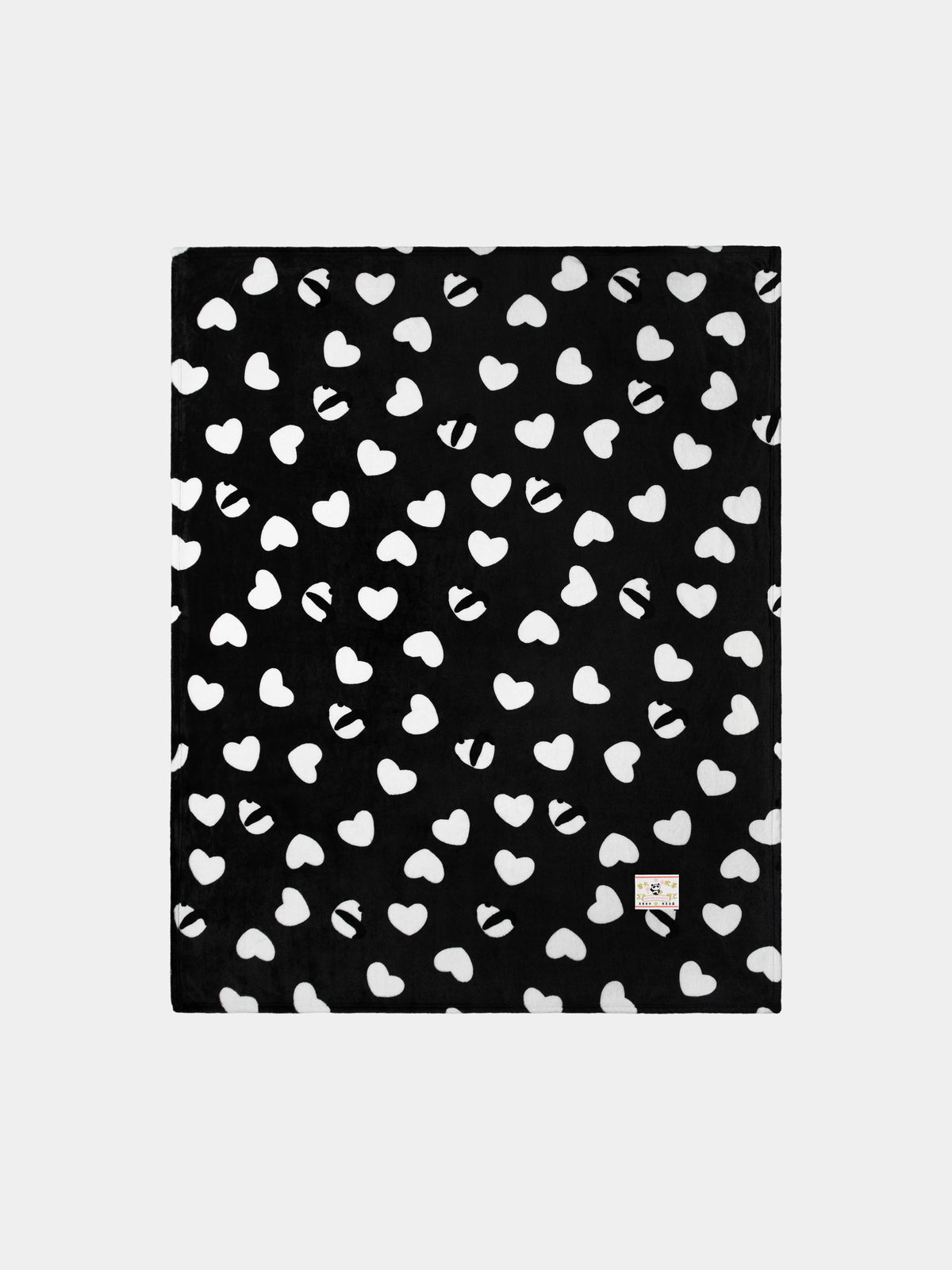 "panda pompom" ผ้าห่มผ้าสักหลาด / เบาะรองนั่ง 2-in-1 – ฮักฮัก