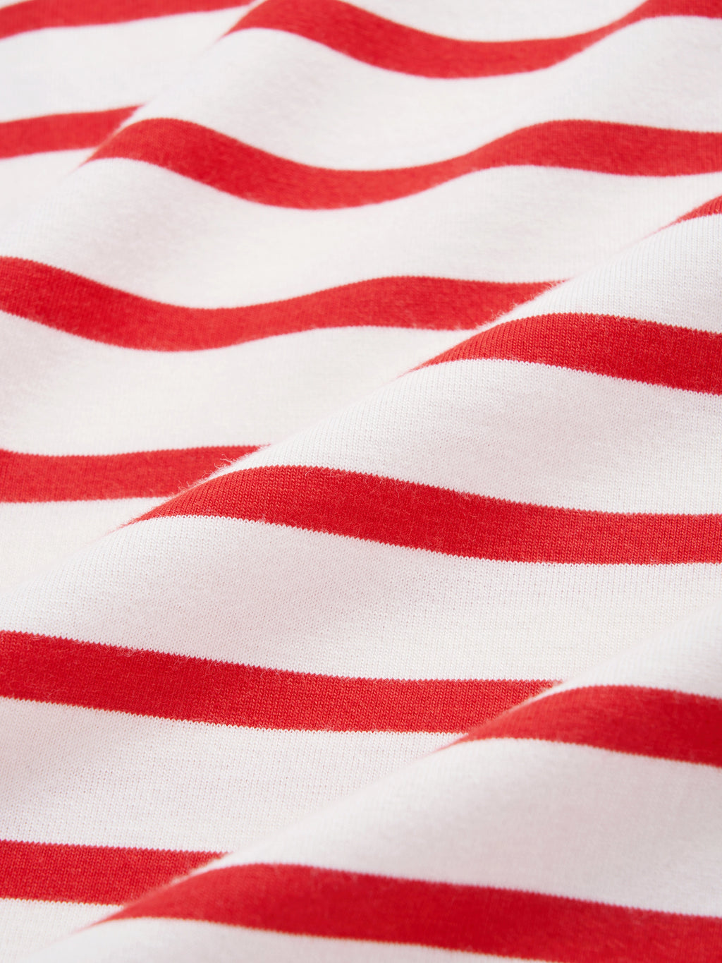 "Dear Daniel" Jersey Breton Stripe Loungewear Set Long Sleeve – Red & White
