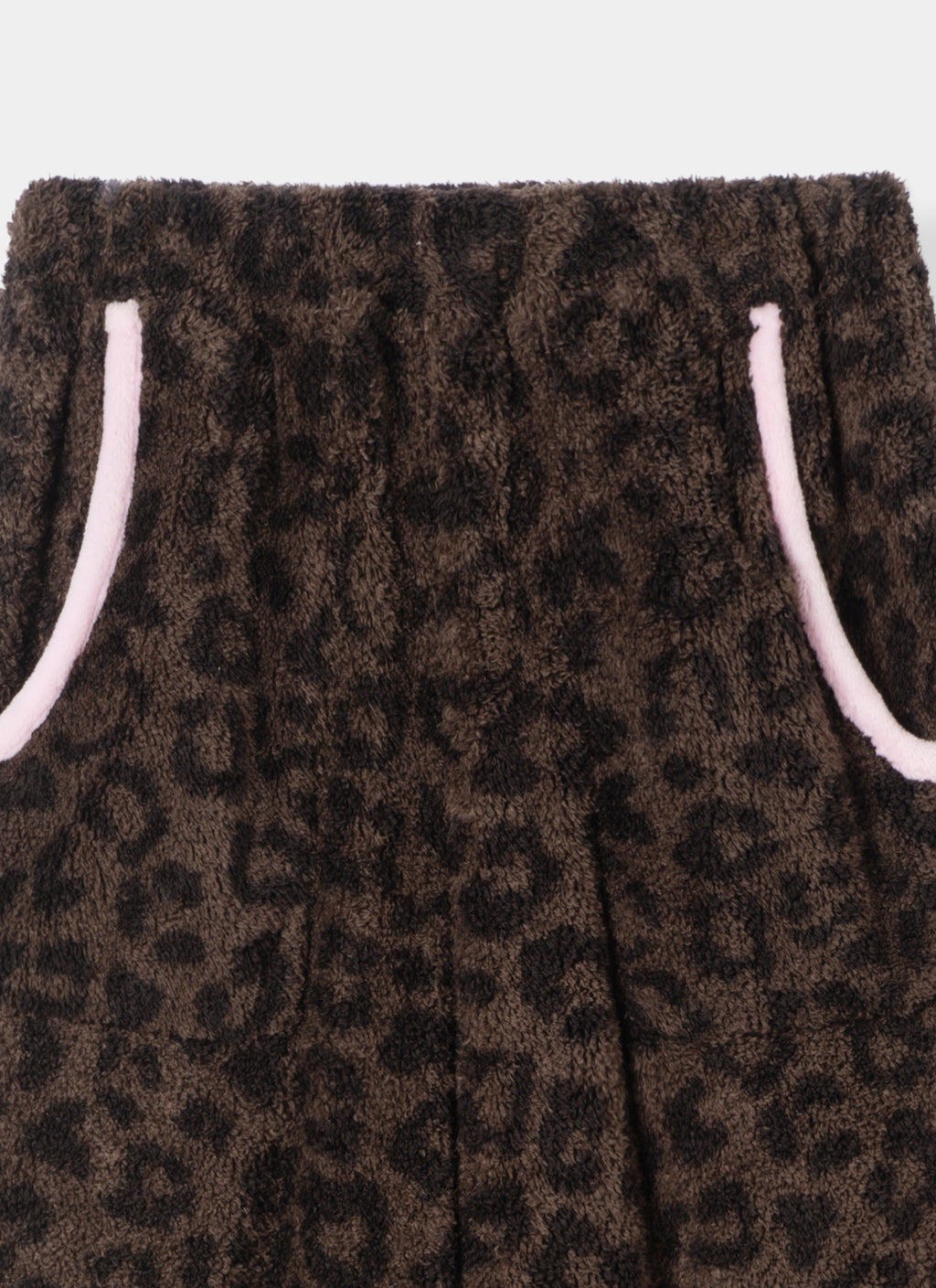 "Hello Kitty" Polar Fleece Standing Collar Loungewear Set – Choco