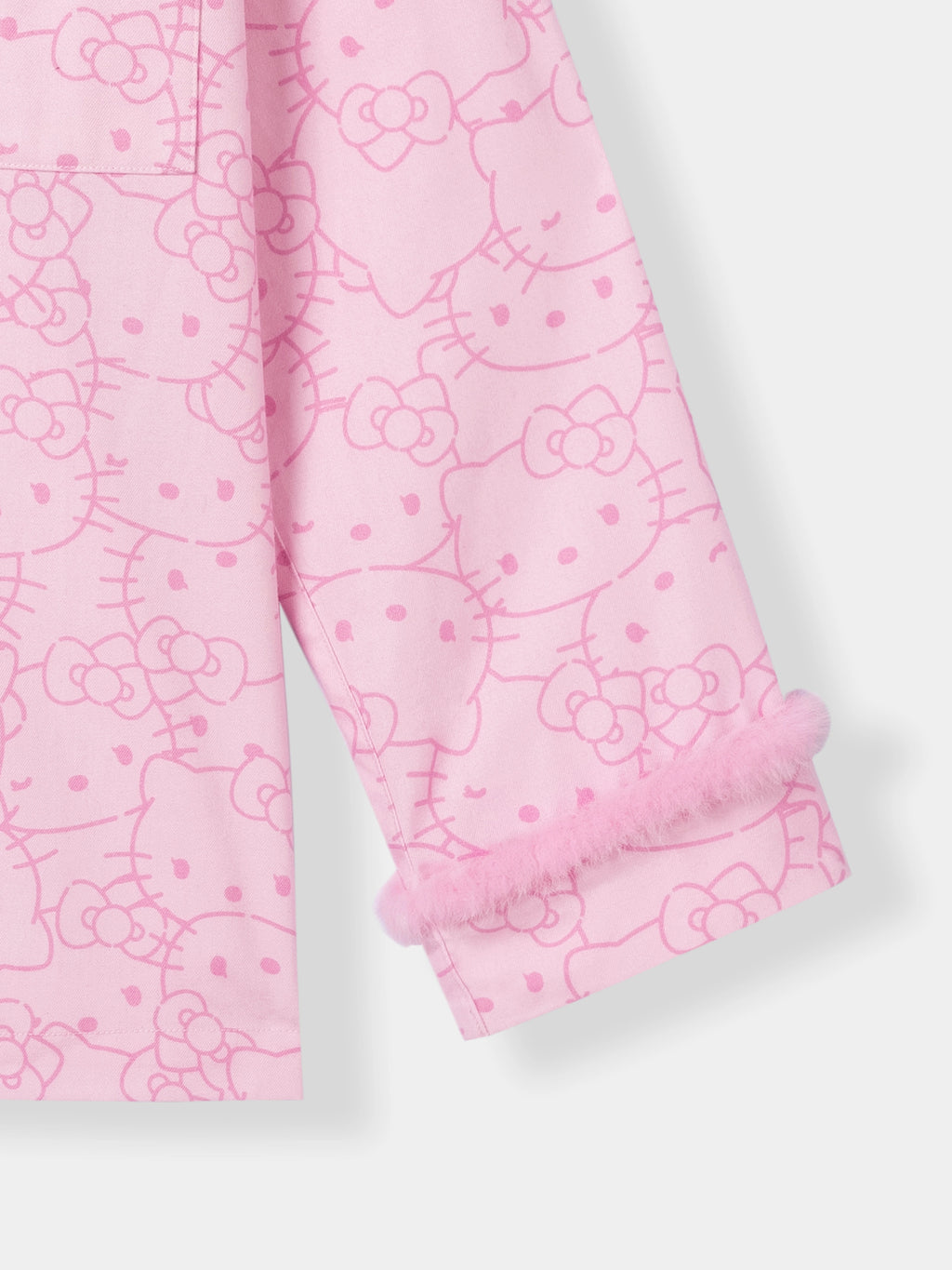 "Hello Kitty" Cotton Flannel Loungewear Set – Hello Kitty Pattern