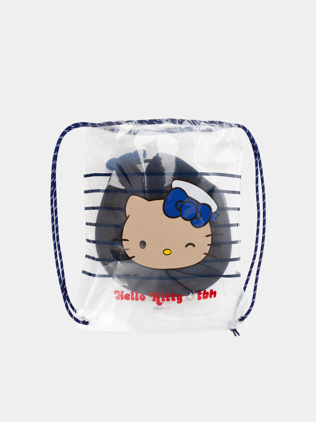 "Hello Kitty" Convertible Sailor Hat – Navy Blue