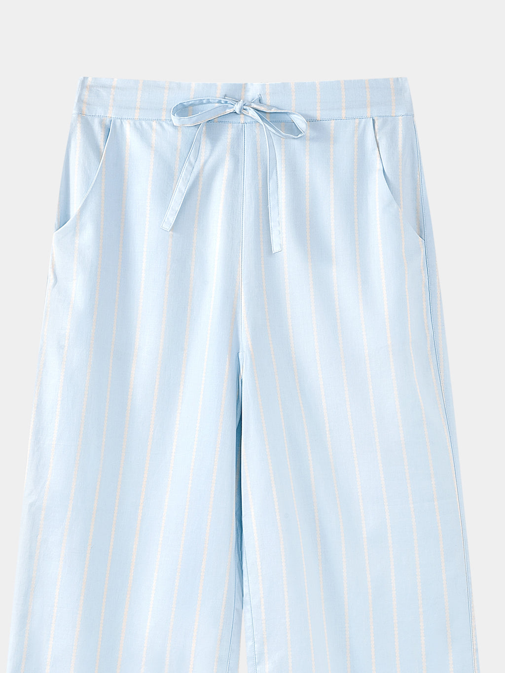 “Urban Jungle” Tencel Cotton Blend Loungewear Set Water Blue