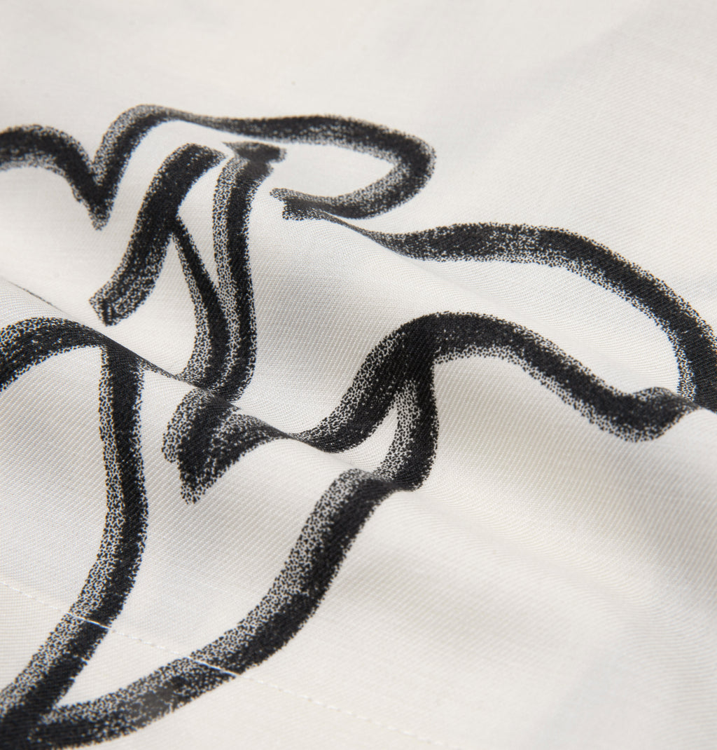 “Urban Jungle” Tencel Cotton Blend Short Sleeve Loungewear Set Black Panther and Lily