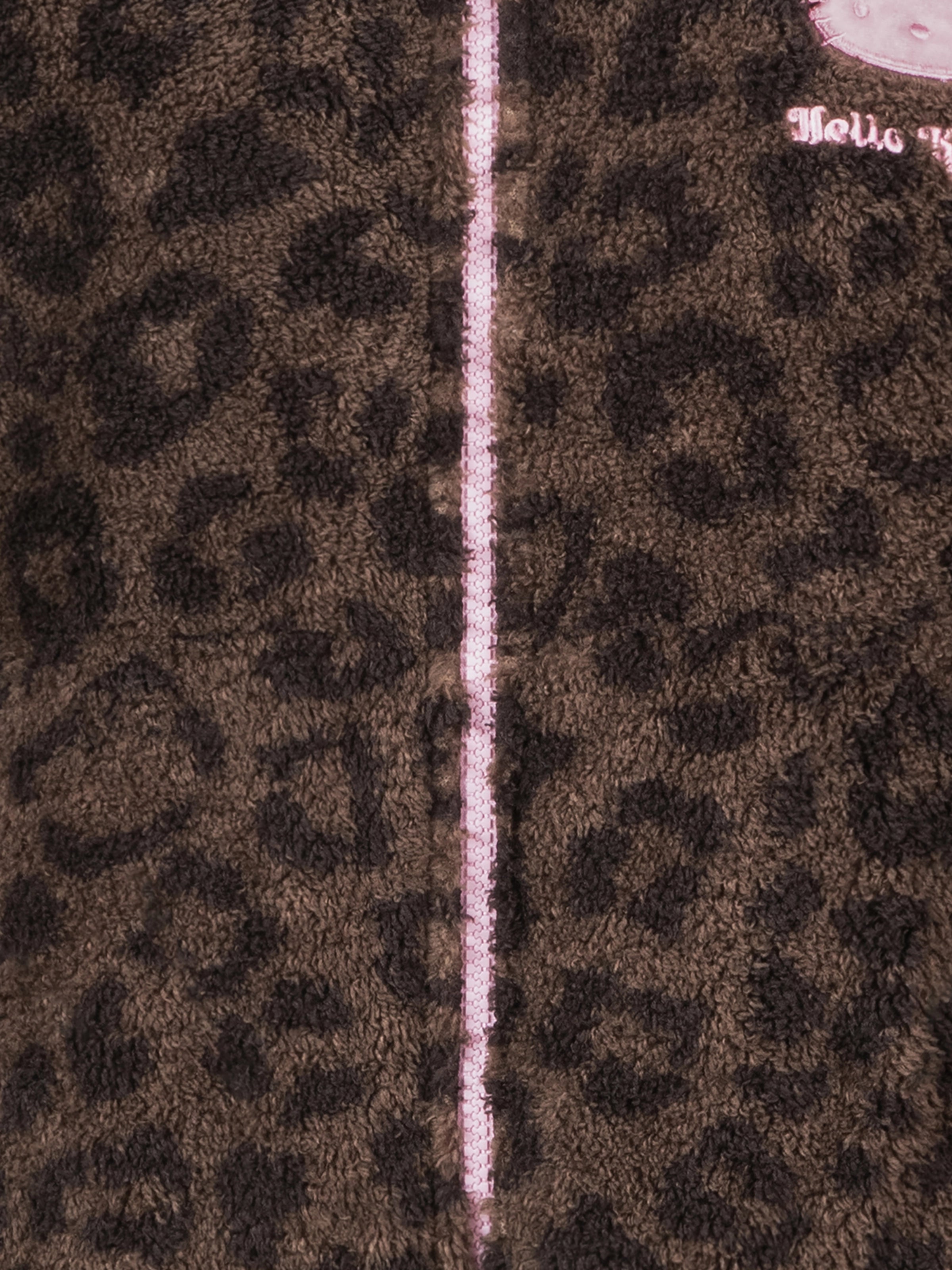 "Hello Kitty" Polar Fleece Hoodie Loungewear Set – Choco