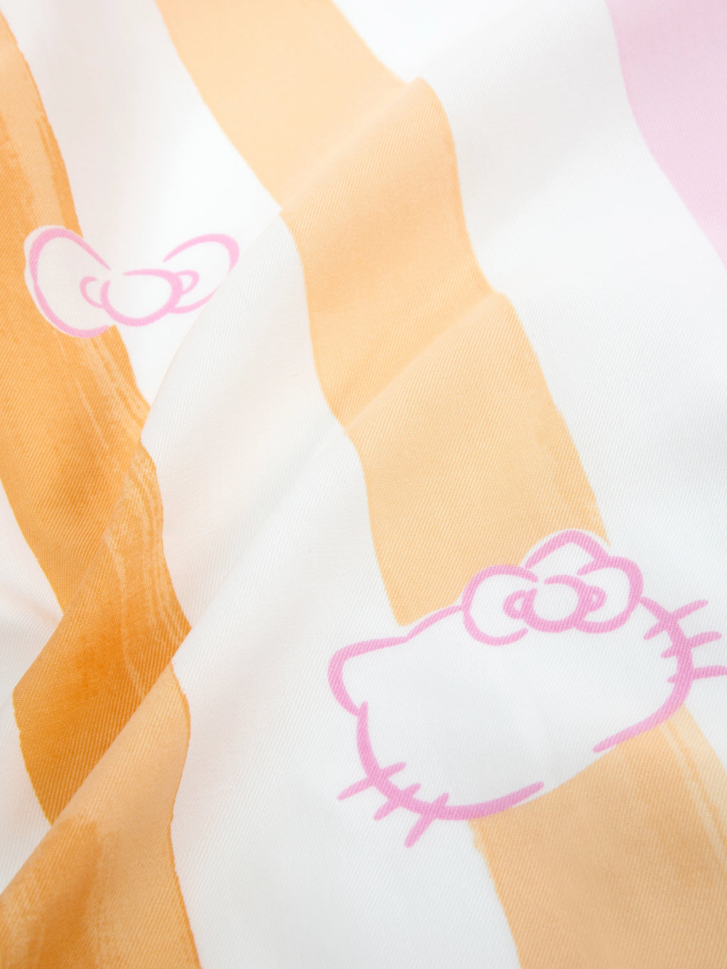 "Hello Kitty" Tencel Cotton Blend Loungewear Set Long Sleeve – Coral Pink