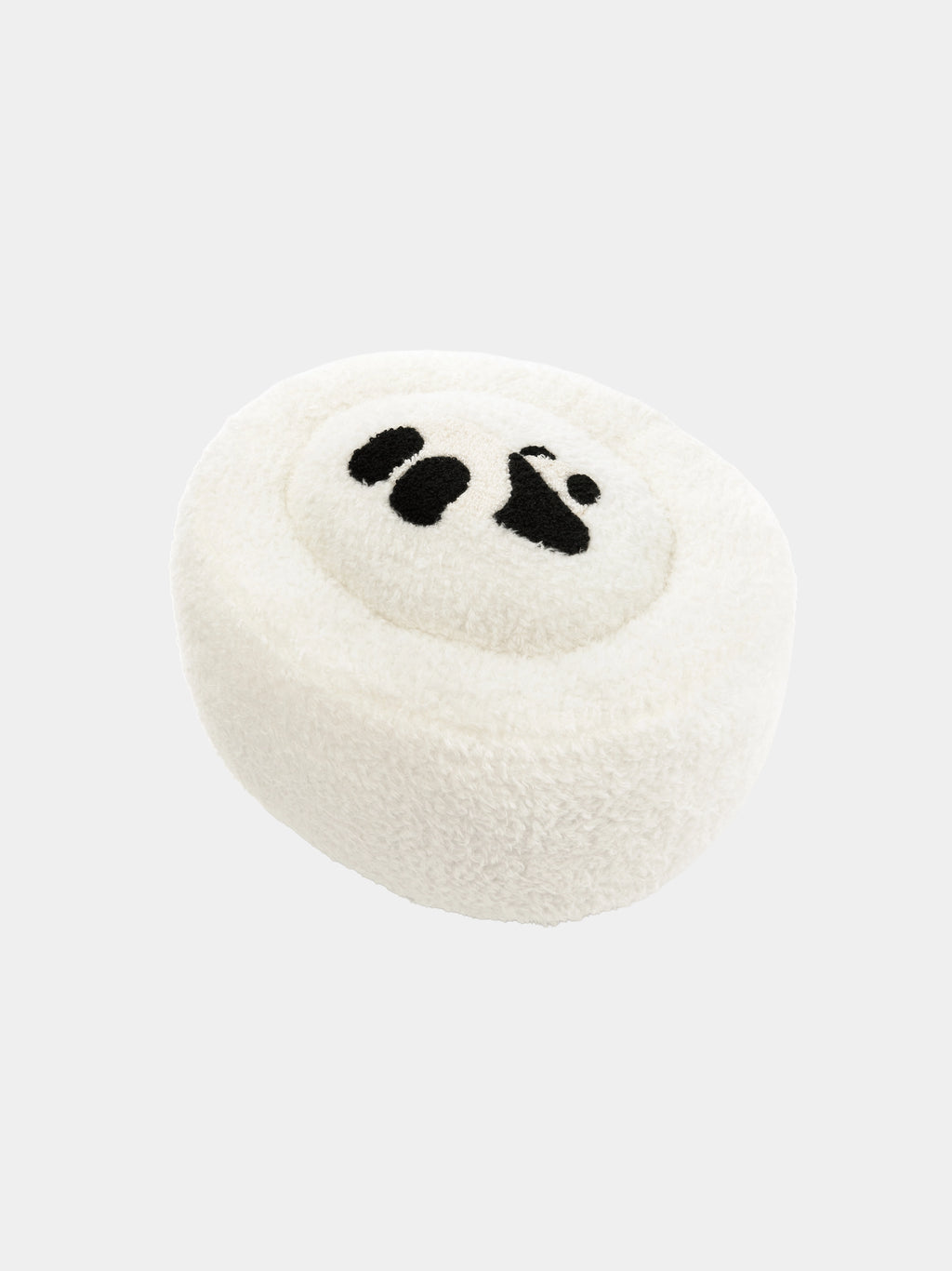 "panda pompom" 二合一法蘭絨毛毯／抱枕－復古糖果