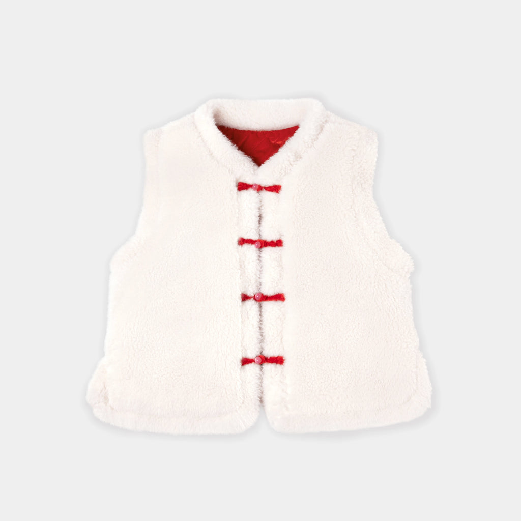 "Hello Kitty" Kids Reversible Velvet Quilted Home Vest