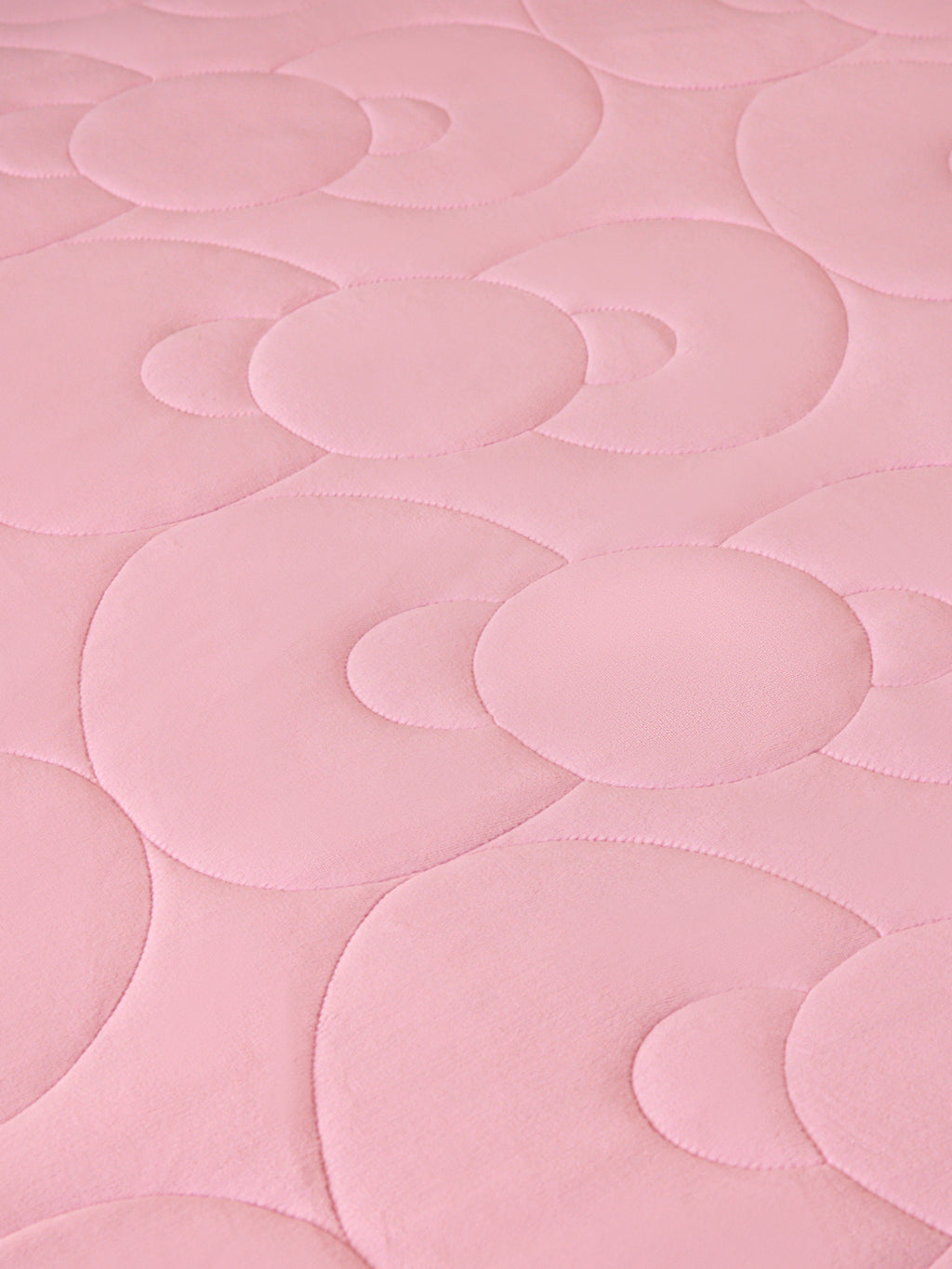 "Hello Kitty" Micro Flannel Mattress Protector Set – Choco Pink