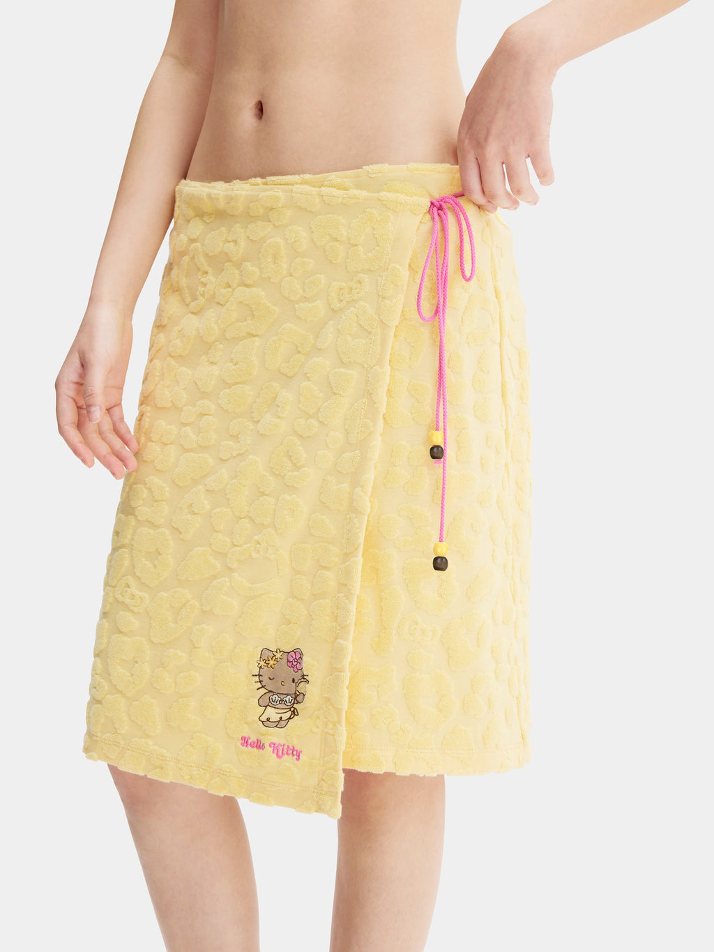 "Hello Kitty" Terry Wrap Skirt – Sunbeam Leopard