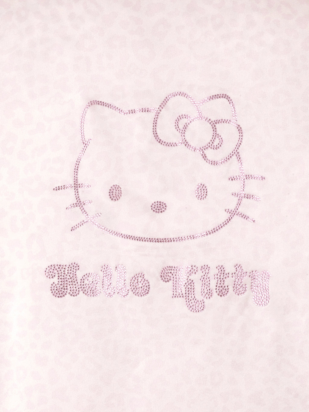 "Hello Kitty" Premium Heavy Mulberry Silk Chinese-Style Reversible Quilted Jacket – Leopard