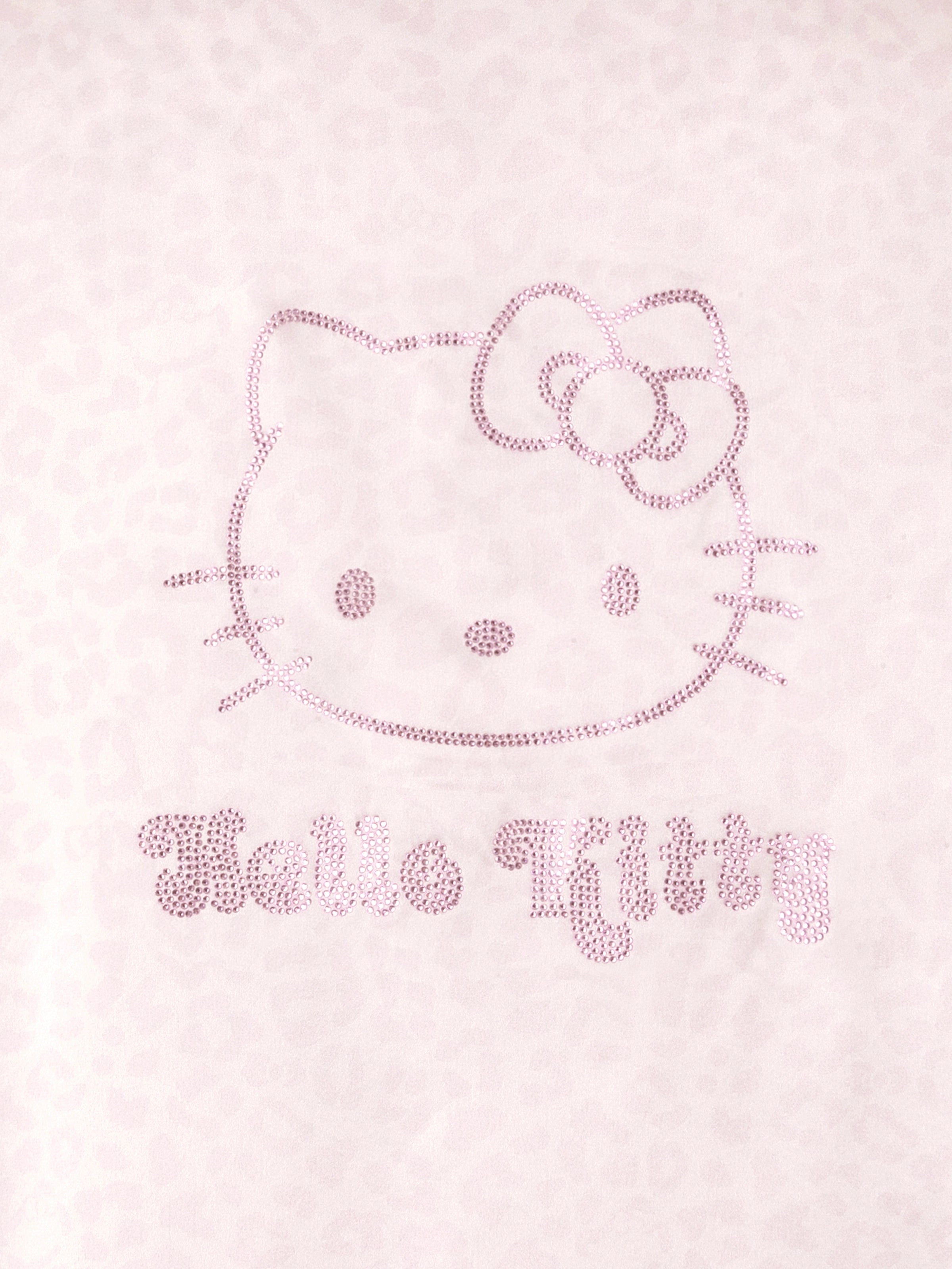 "Hello Kitty" Premium Heavy Mulberry Silk Chinese-Style Reversible Quilted Jacket – Leopard