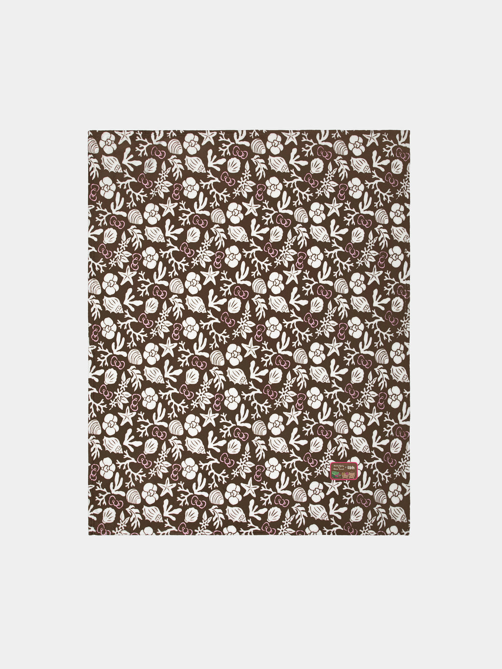 "Hello Kitty" Flannel Blanket & Cushion Set – Tanned Coconut