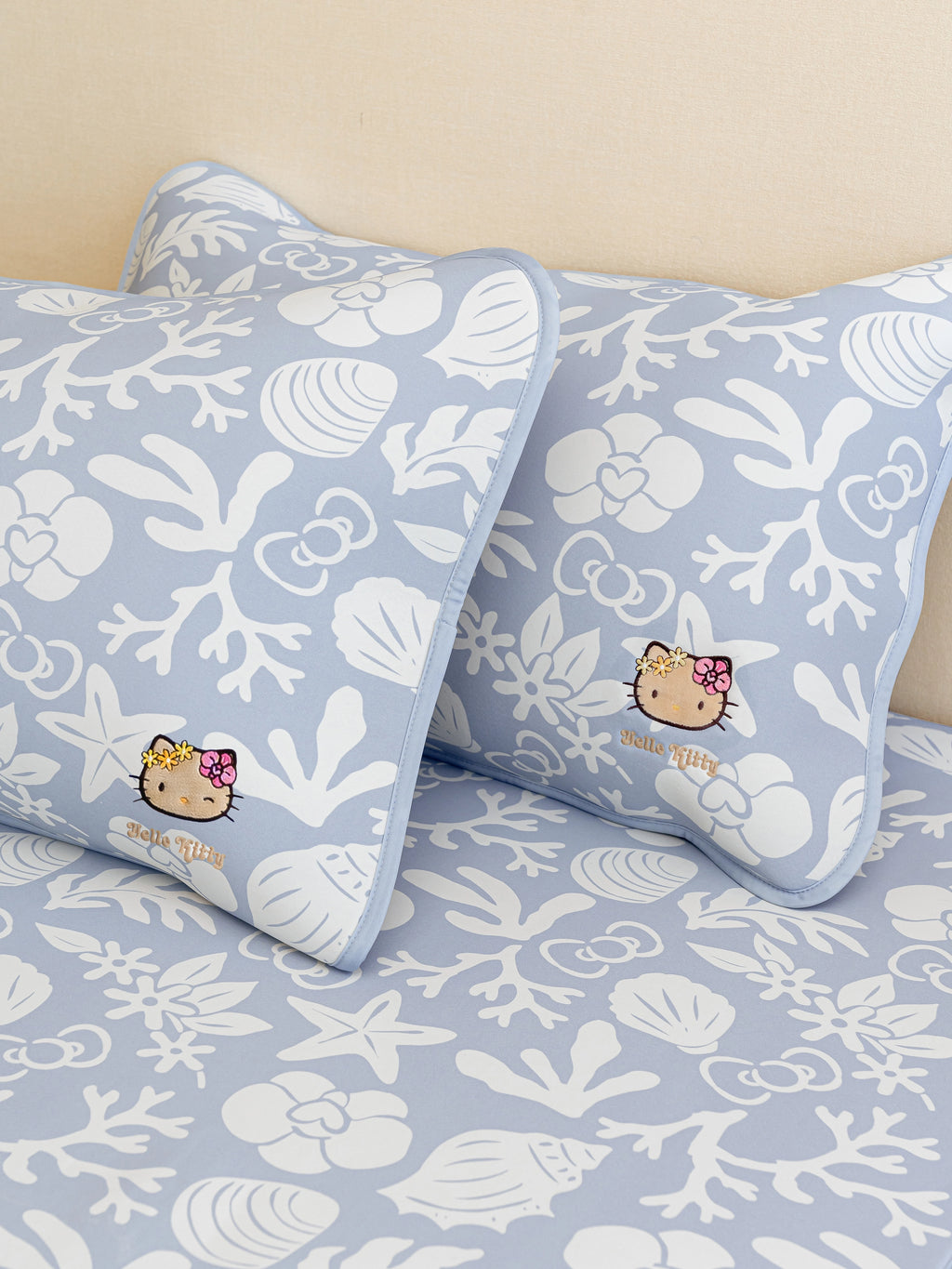 "Hello Kitty" 涼感床墊套裝 – 清爽藍