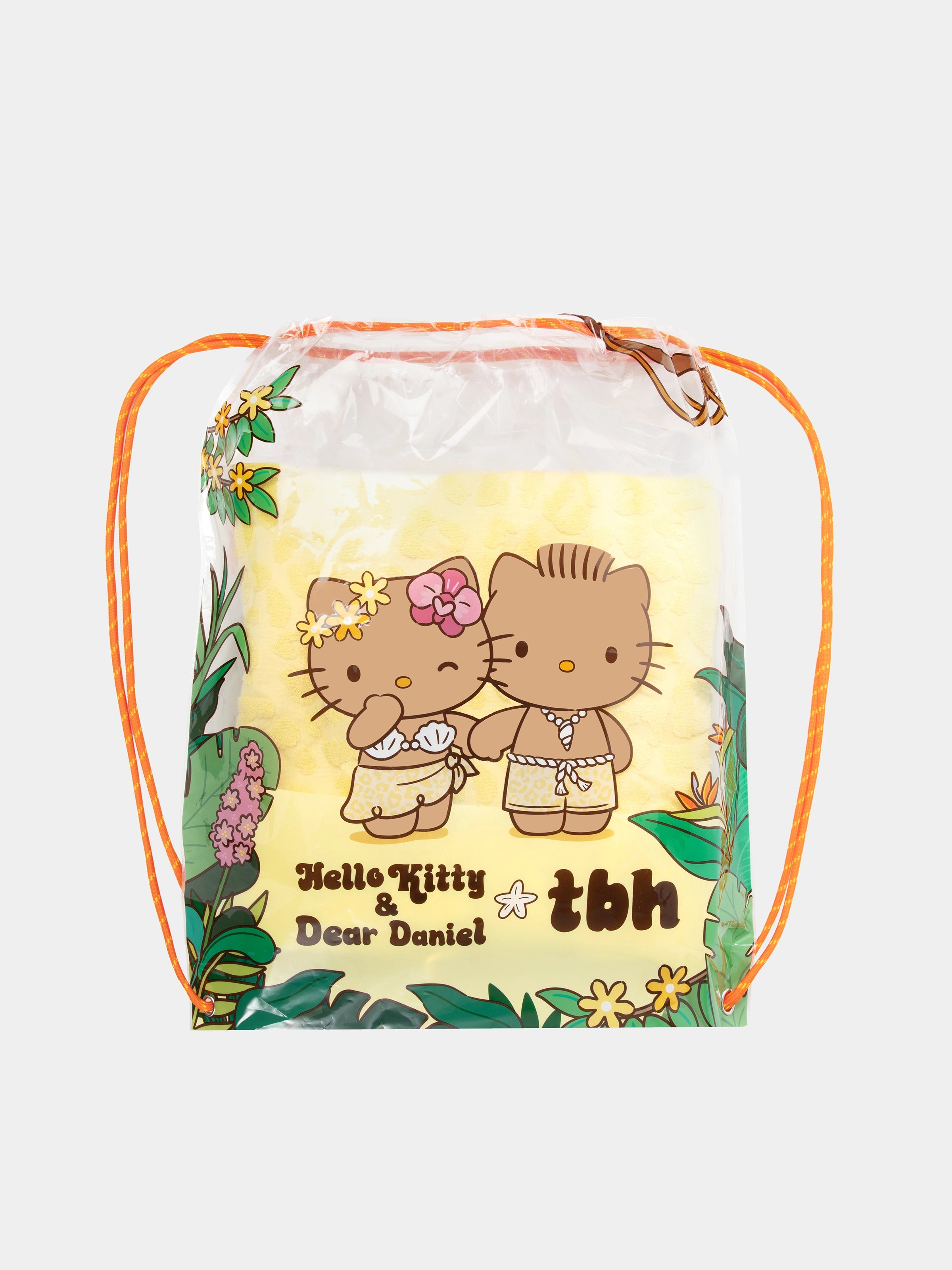"Hello Kitty & Dear Daniel" Bath Towel – Sunbeam Leopard