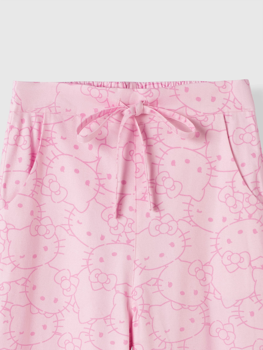 "Hello Kitty" Cotton Flannel Loungewear Set – Hello Kitty Pattern