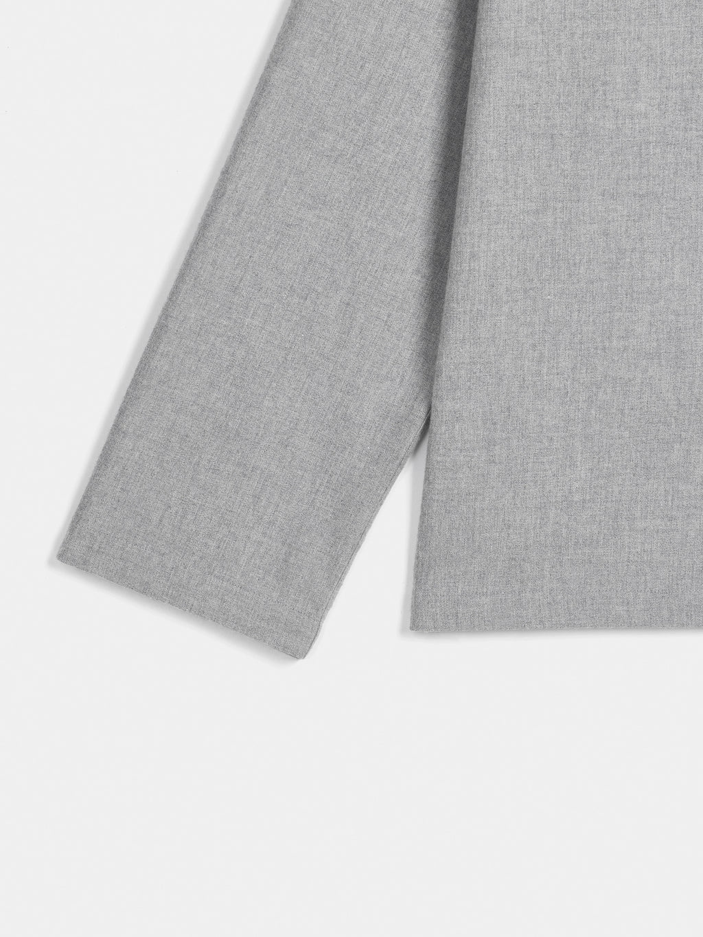"Frame" Australian Wool-Cotton Loungewear Set – Heather Grey