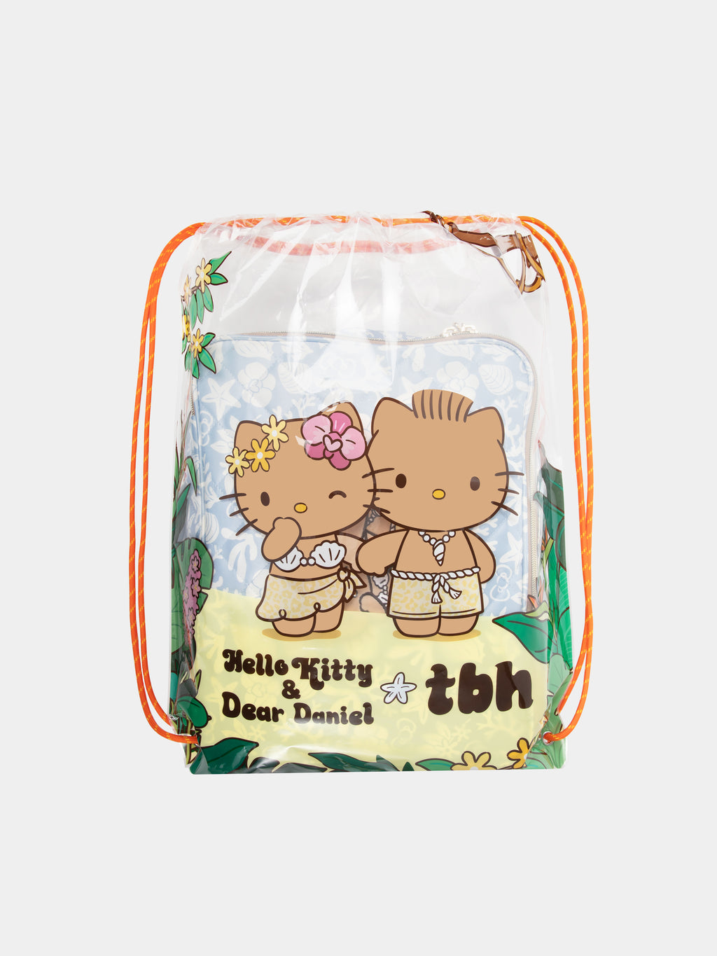 "Hello Kitty & Dear Daniel" Storage Bag – Breezy Blue – Big