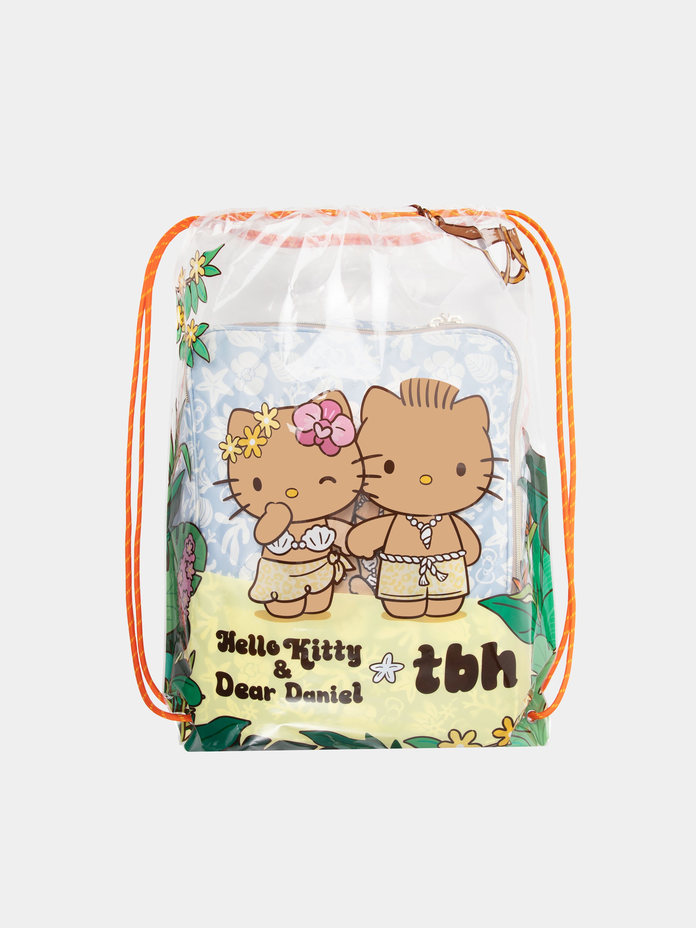 "Hello Kitty & Dear Daniel" Storage Bag – Breezy Blue – Big