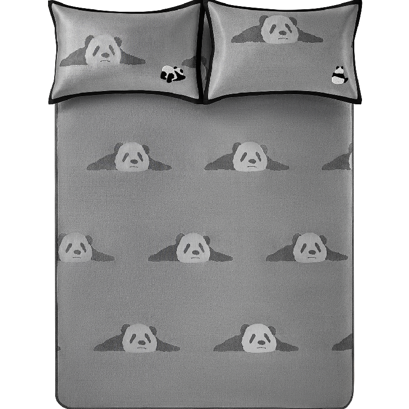 "Panda PomPom" Cooling Mat Set – CozyPOM