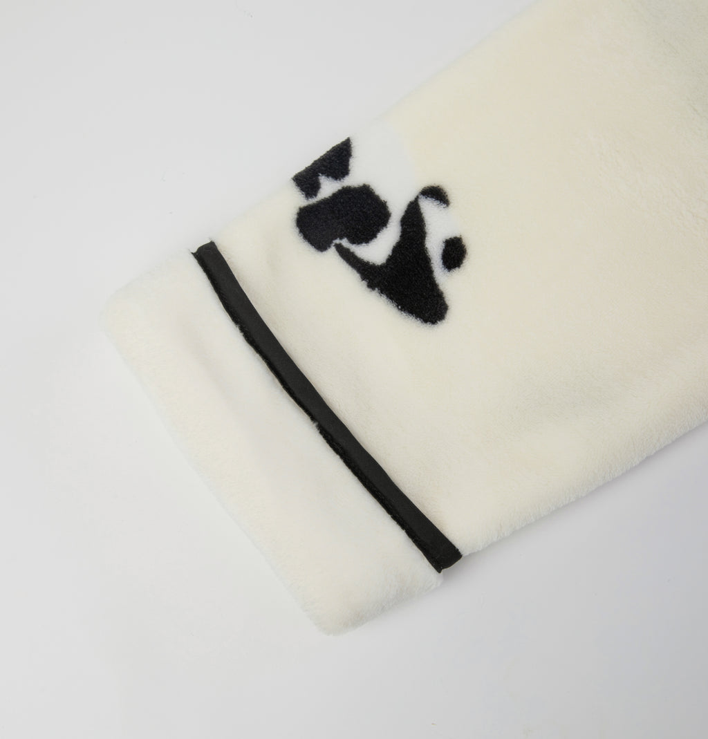 “Panda PomPom” Flannel Loungewear Set