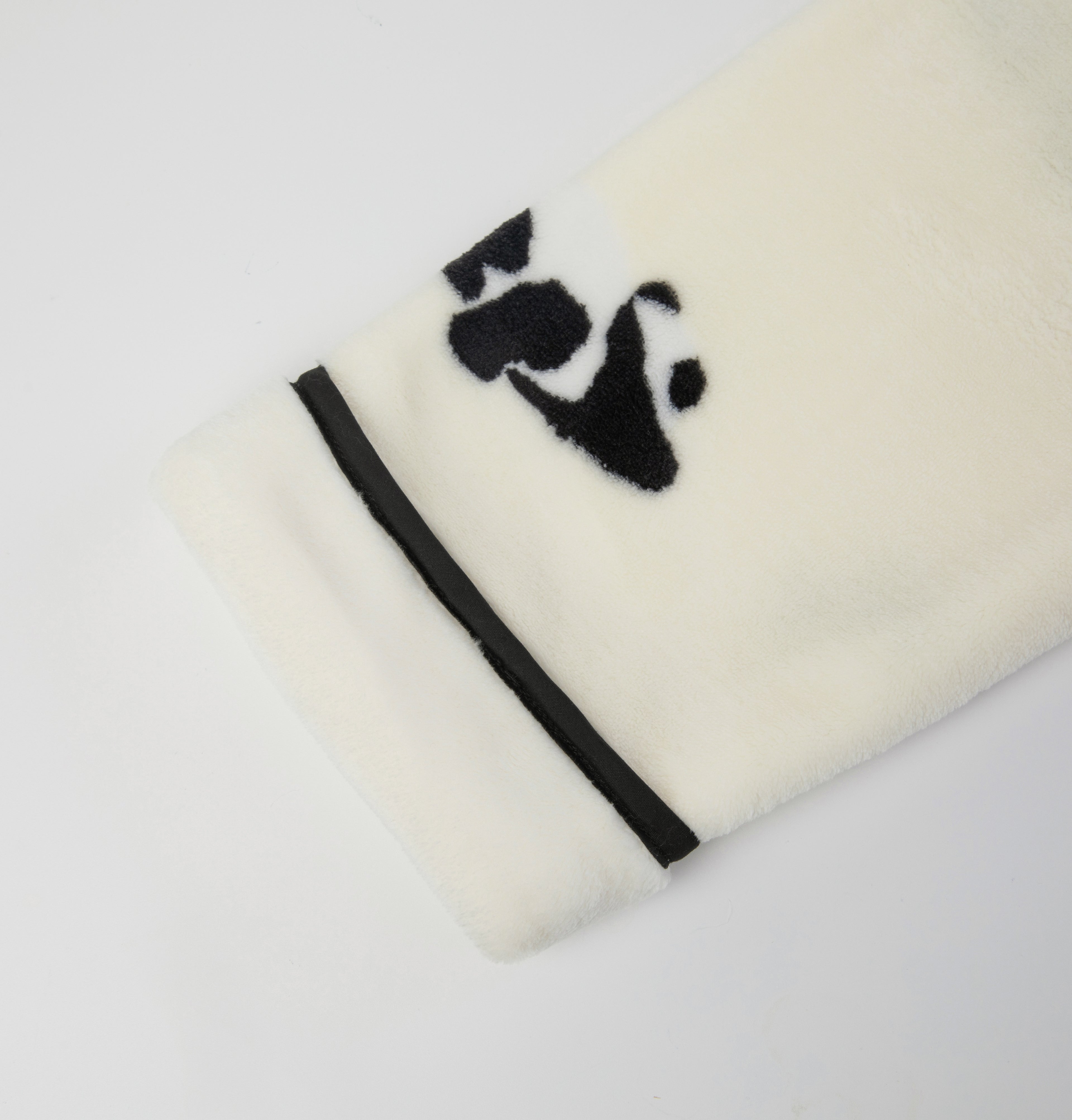 “Panda PomPom” Flannel Loungewear Set
