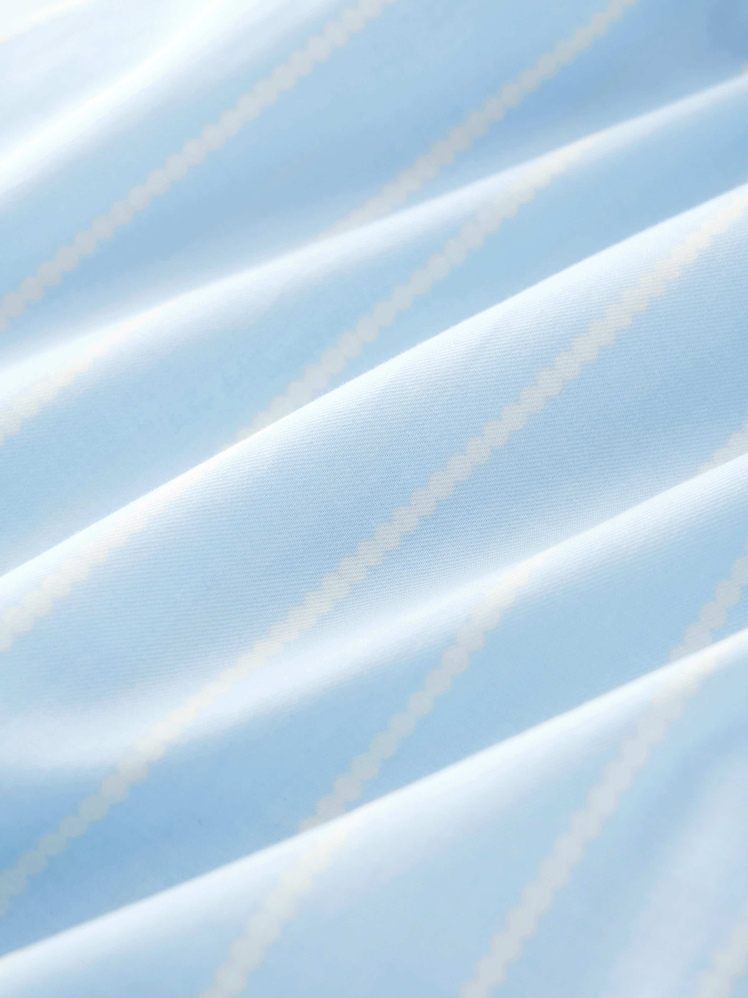 “Urban Jungle” Tencel Cotton Blend Spaghetti Strap Top and Shorts Pajama Set Water Blue