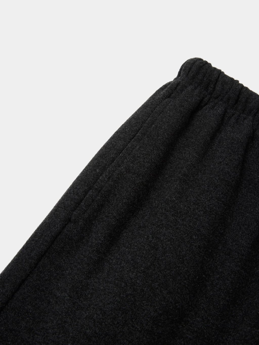 "Panda PomPom" Cream Fleece Loungewear Set – Black