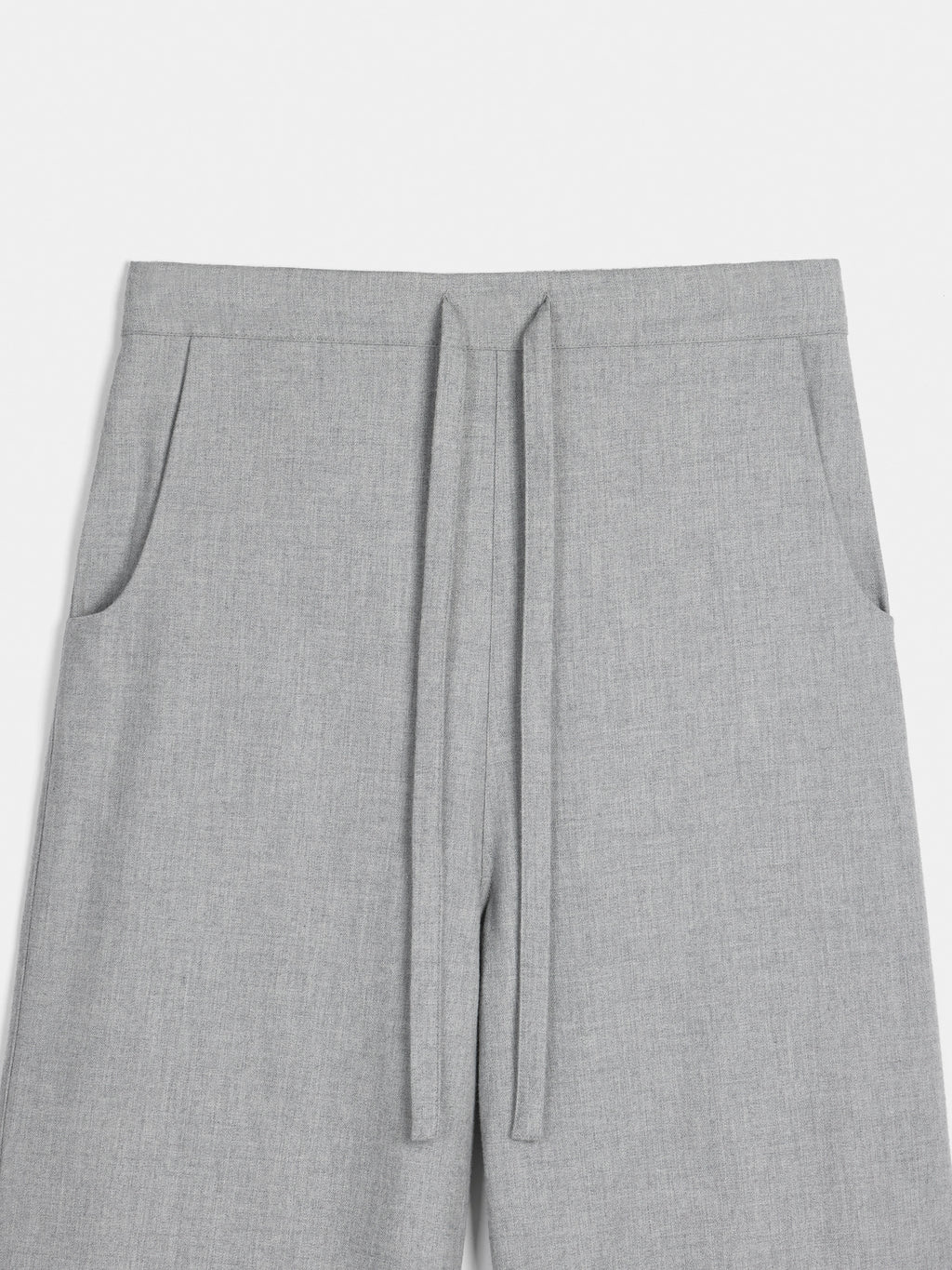 "Frame" Australian Wool-Cotton Loungewear Set – Heather Grey