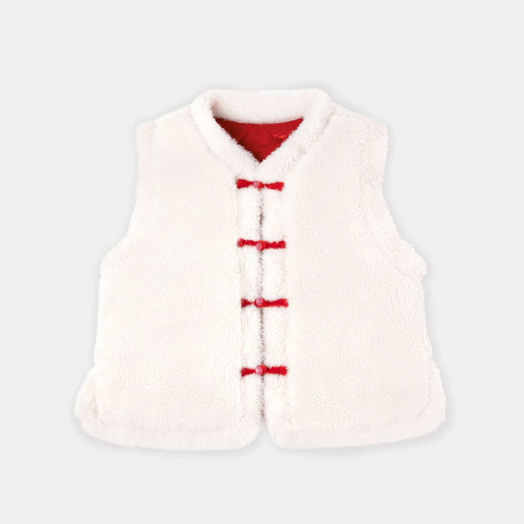 "Hello Kitty" Reversible Velvet Quilted Home Vest