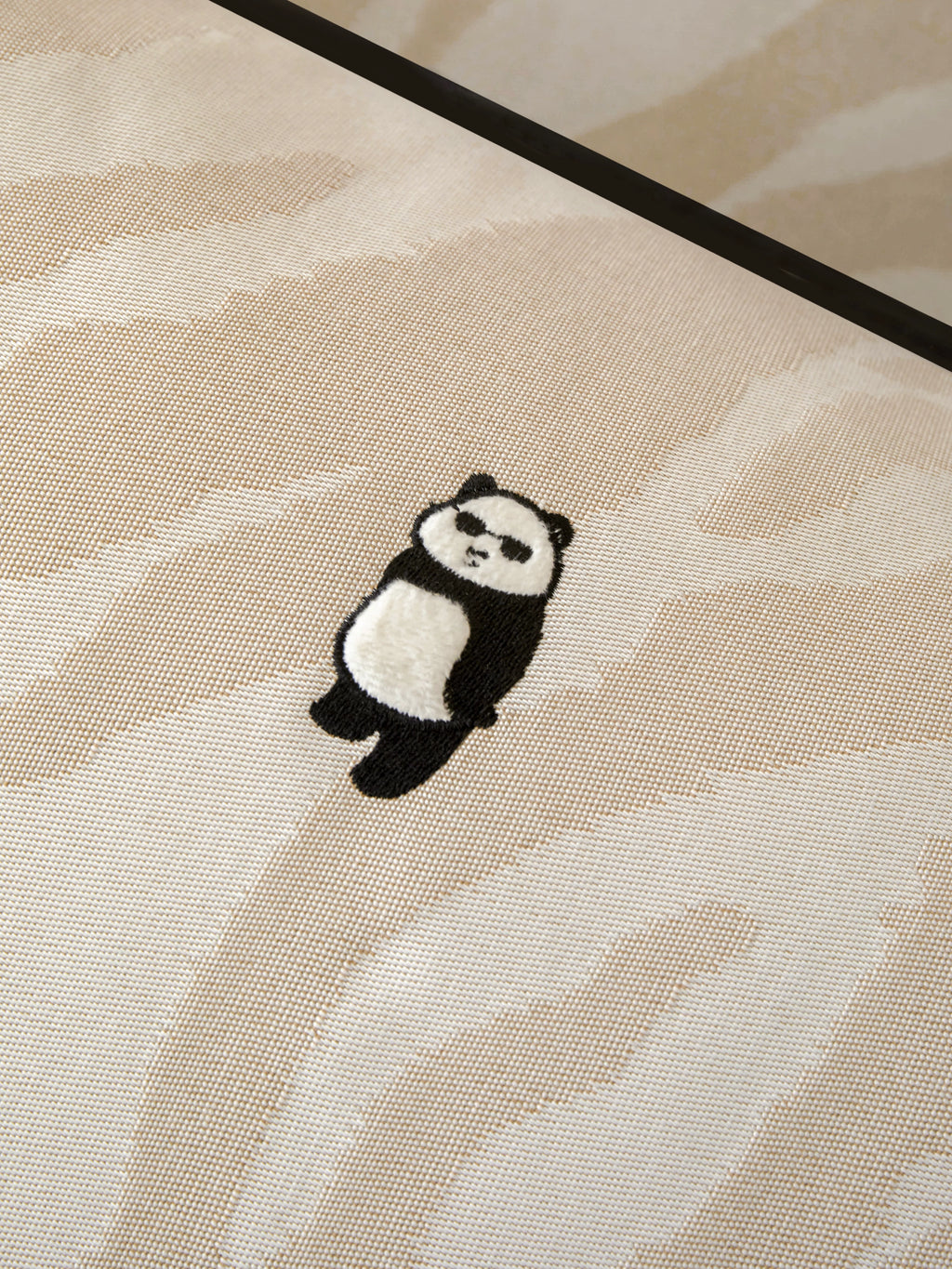 "Panda PomPom" Cooling Mat Set – Zebra Patterned