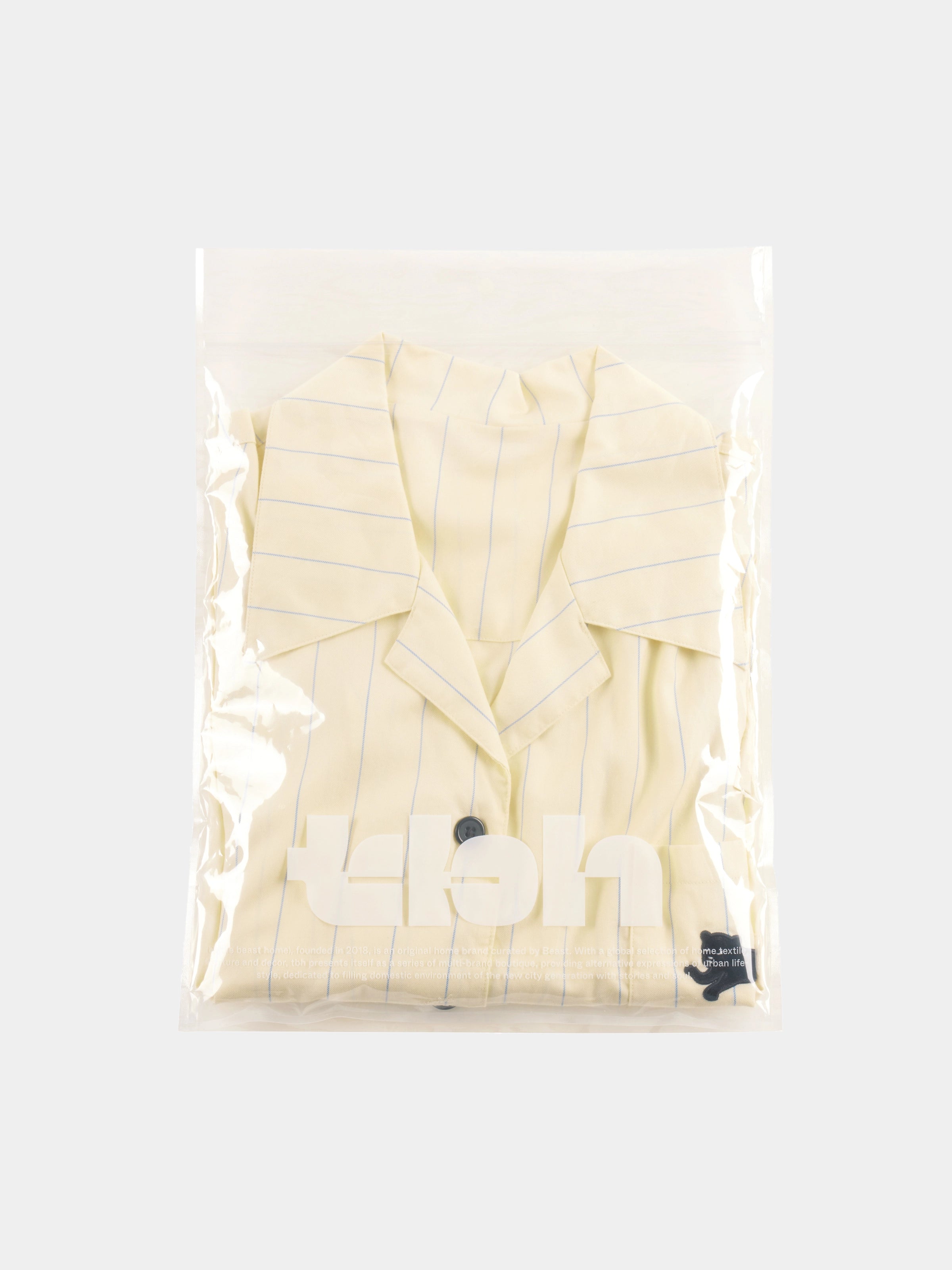 “Urban Jungle” Tencel Cotton Blend Short Sleeve Loungewear Set Dandelion Yellow