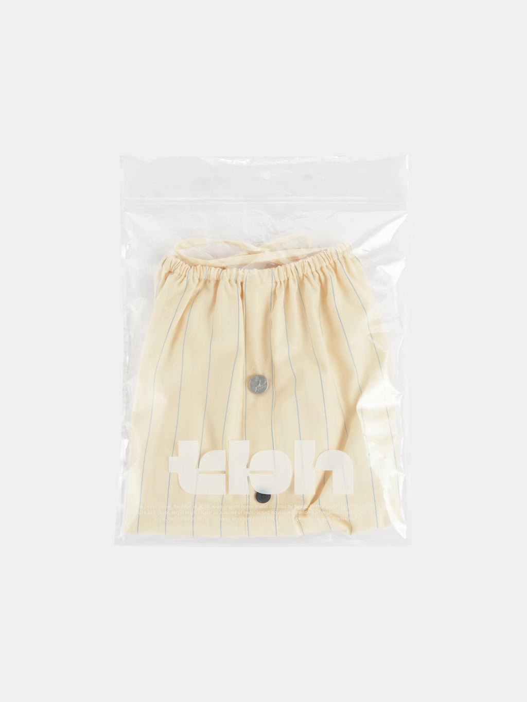 “Urban Jungle” Tencel Cotton Blend Spaghetti Strap Top and Shorts Pajama Set Dandelion Yellow