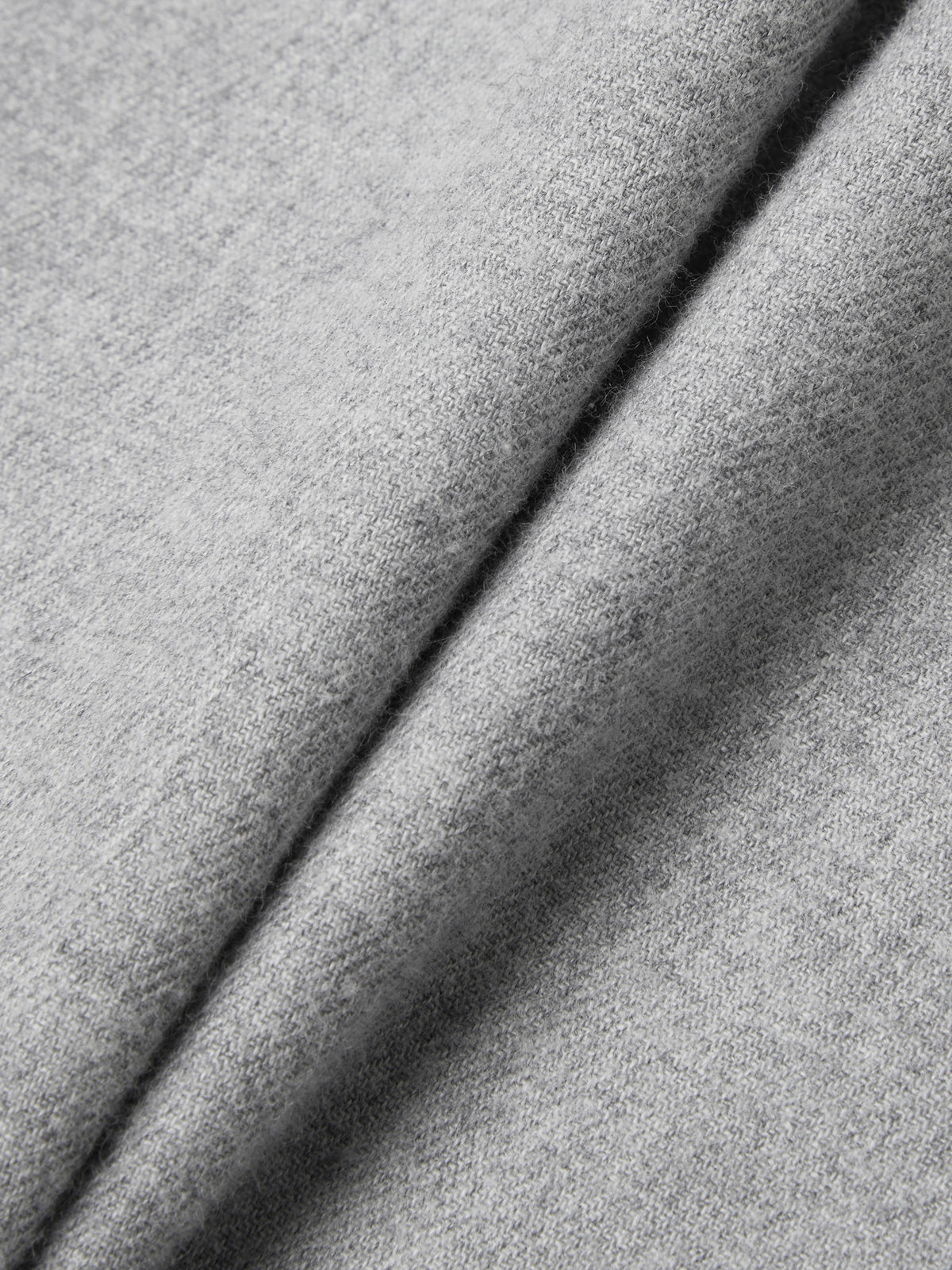 "Frame" Australian Wool-Cotton Loungewear Set – Heather Grey