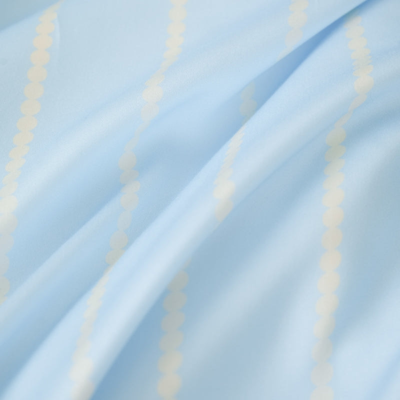 "Urban Jungle" Black Panther Tencel Bedding Set – Water Blue